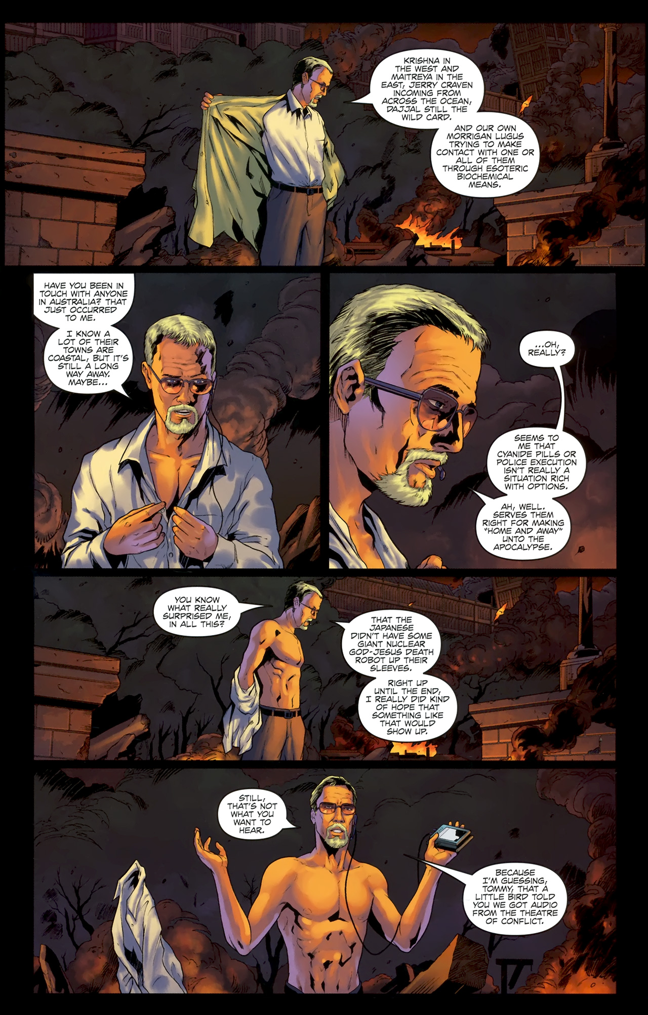 Read online Warren Ellis' Supergod comic -  Issue #5 - 6