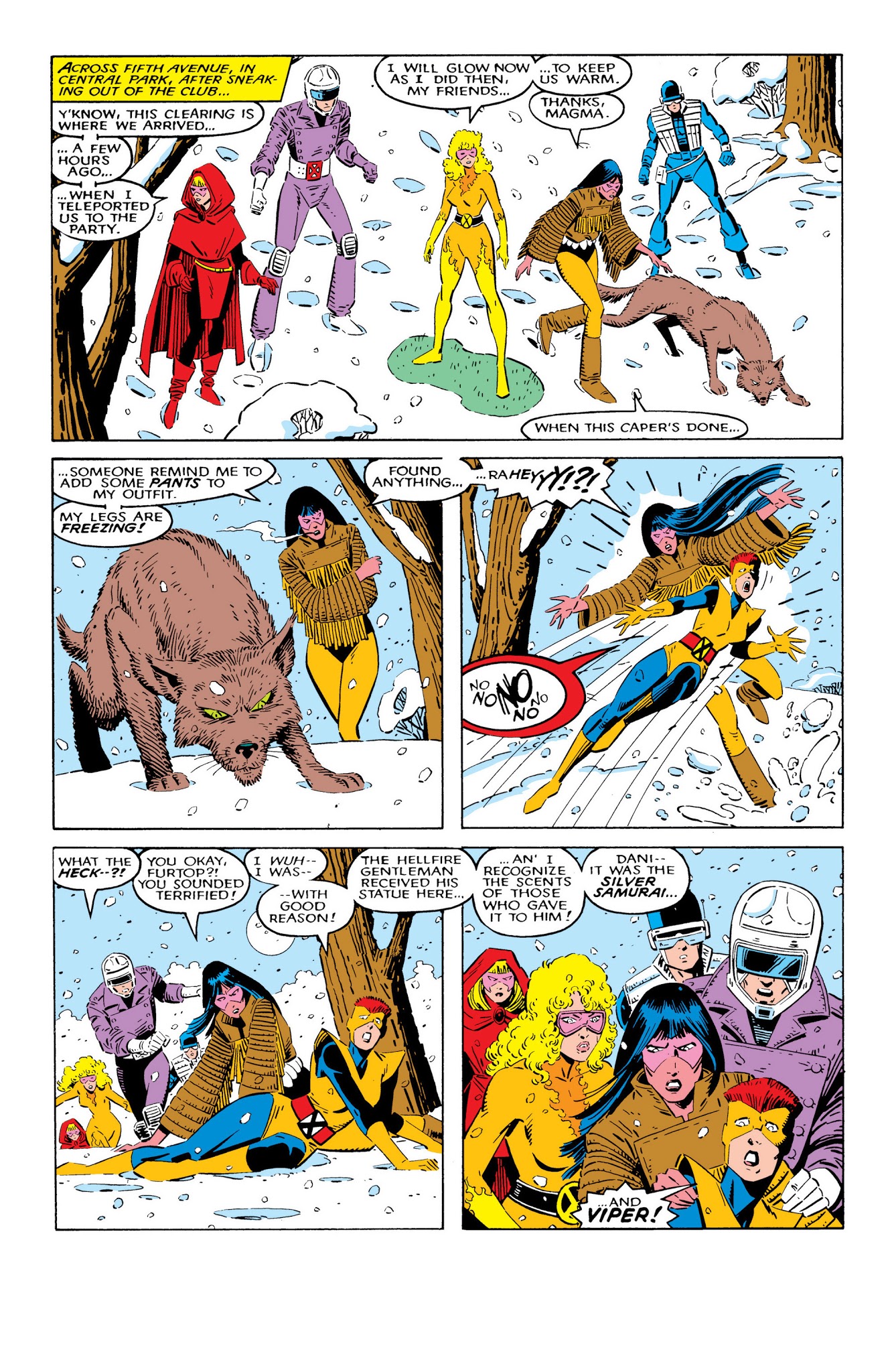 Read online New Mutants Classic comic -  Issue # TPB 7 - 213
