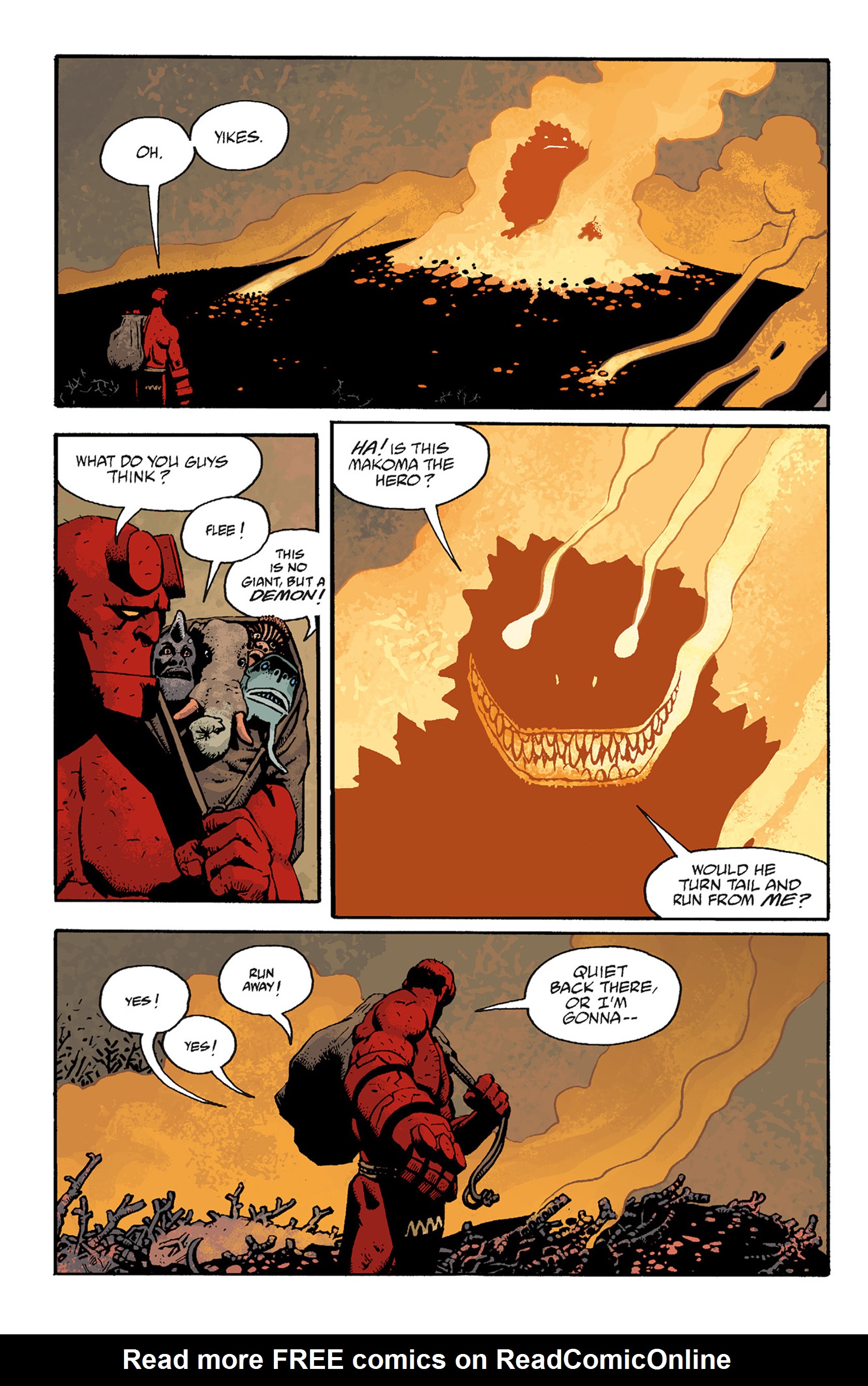 Read online Hellboy: The Troll Witch and Others comic -  Issue # TPB - 102