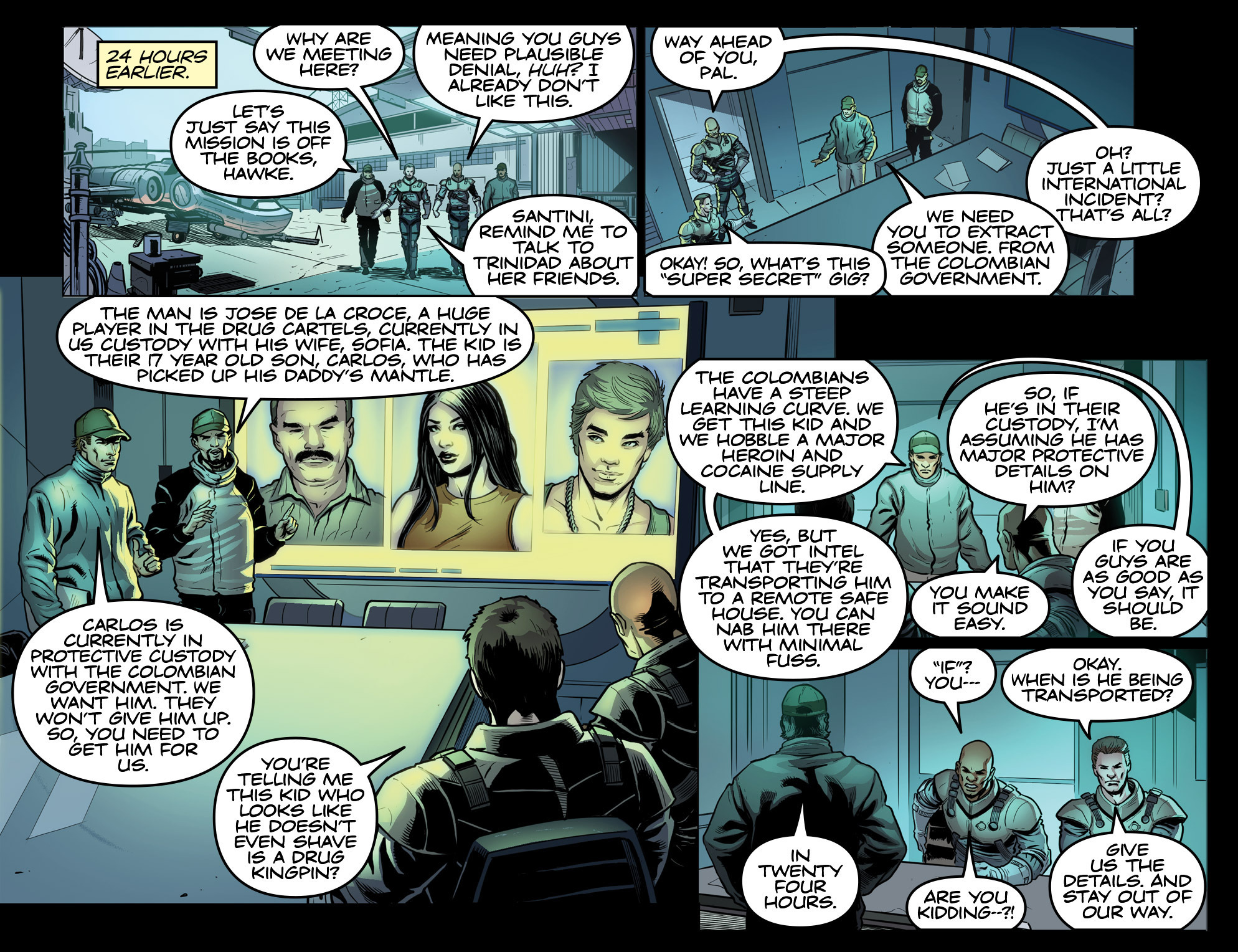 Read online Airwolf Airstrikes comic -  Issue #5 - 8