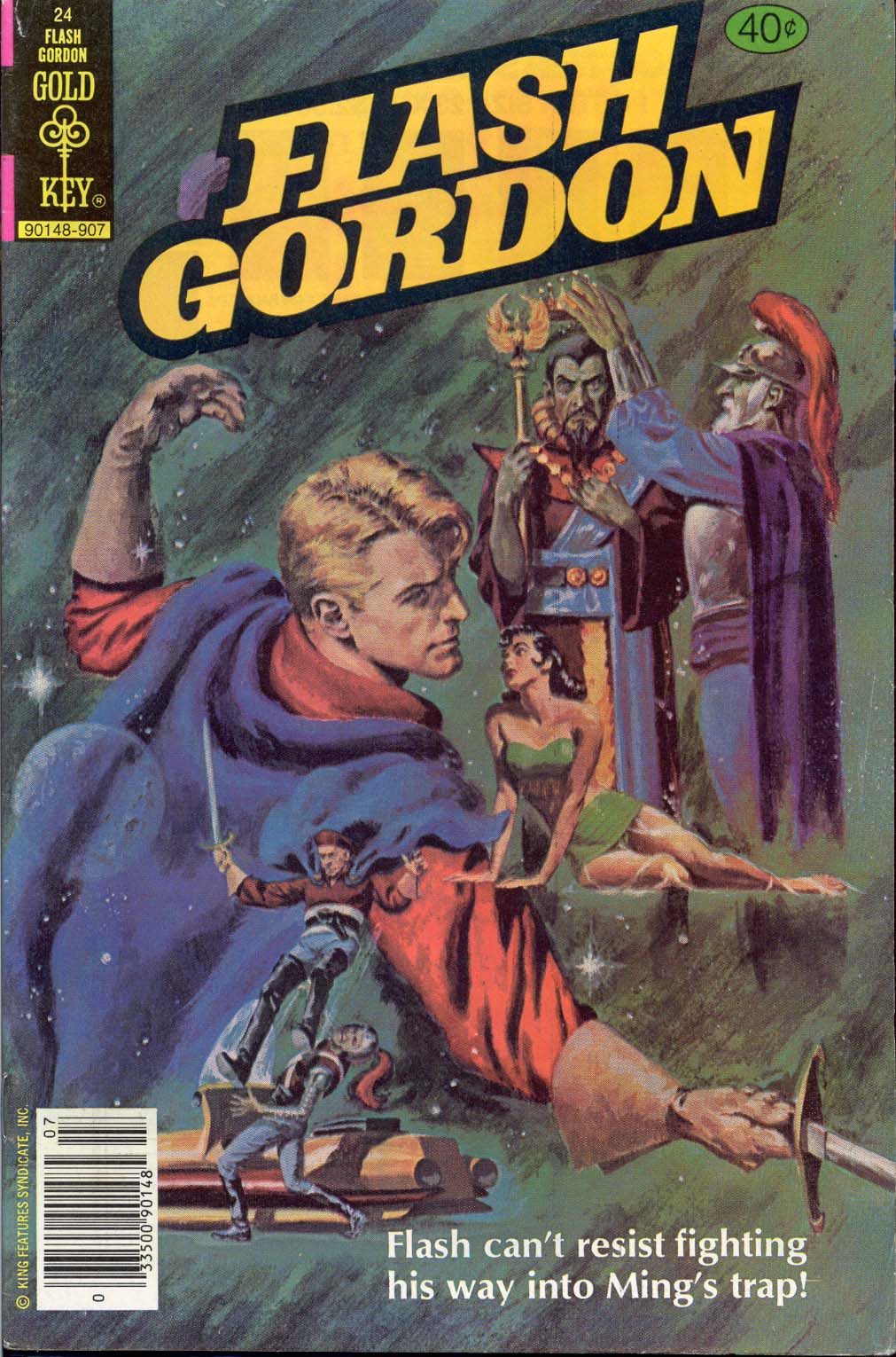 Read online Flash Gordon (1978) comic -  Issue #24 - 1