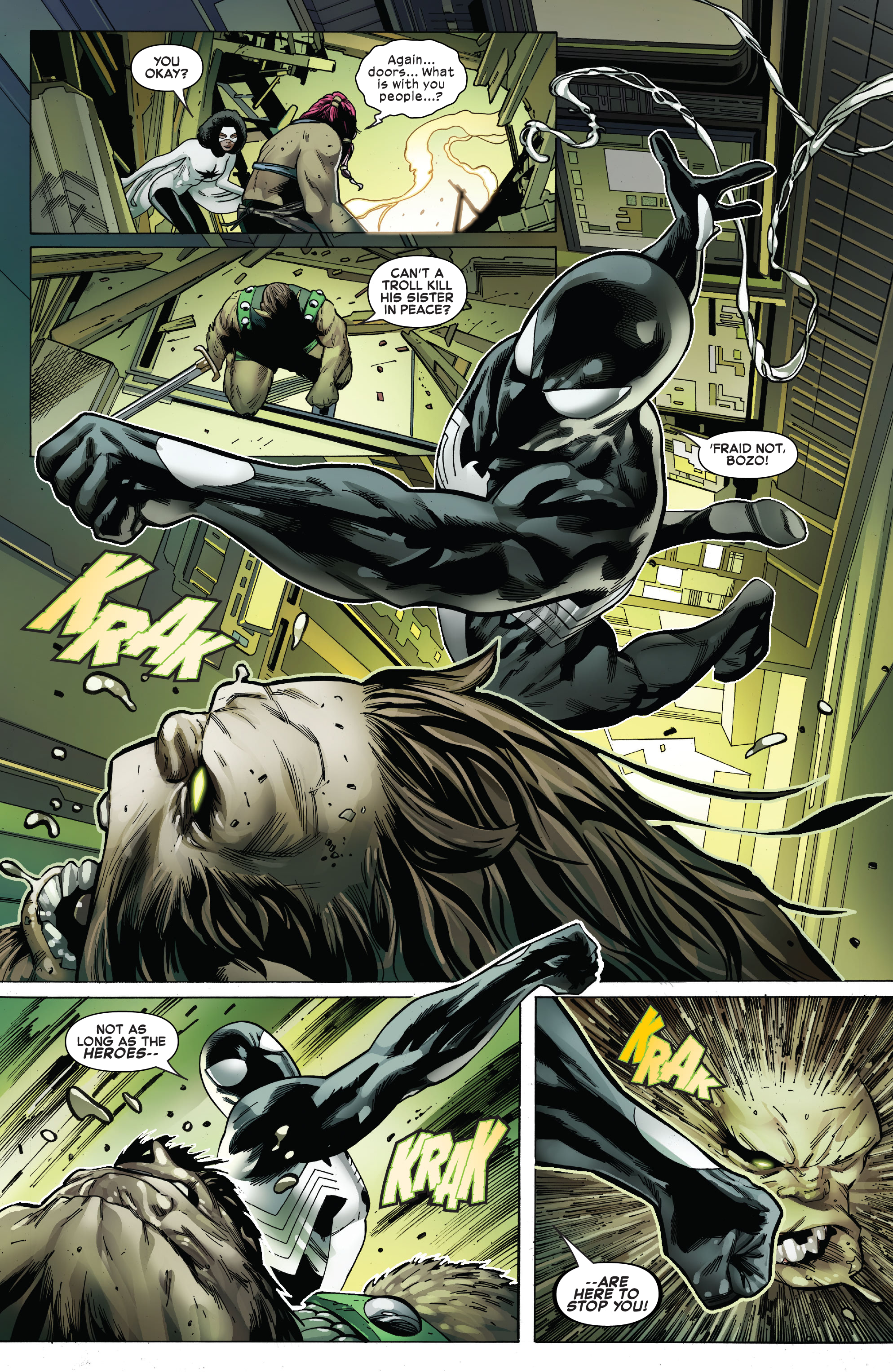 Read online Symbiote Spider-Man: King In Black comic -  Issue #4 - 17