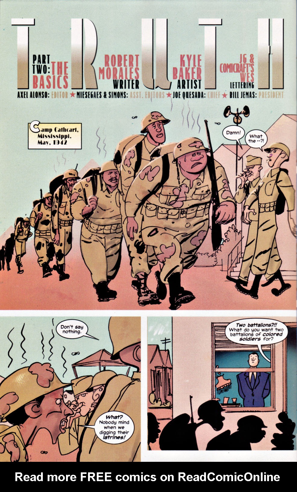 Read online Truth: Red, White & Black comic -  Issue #2 - 3