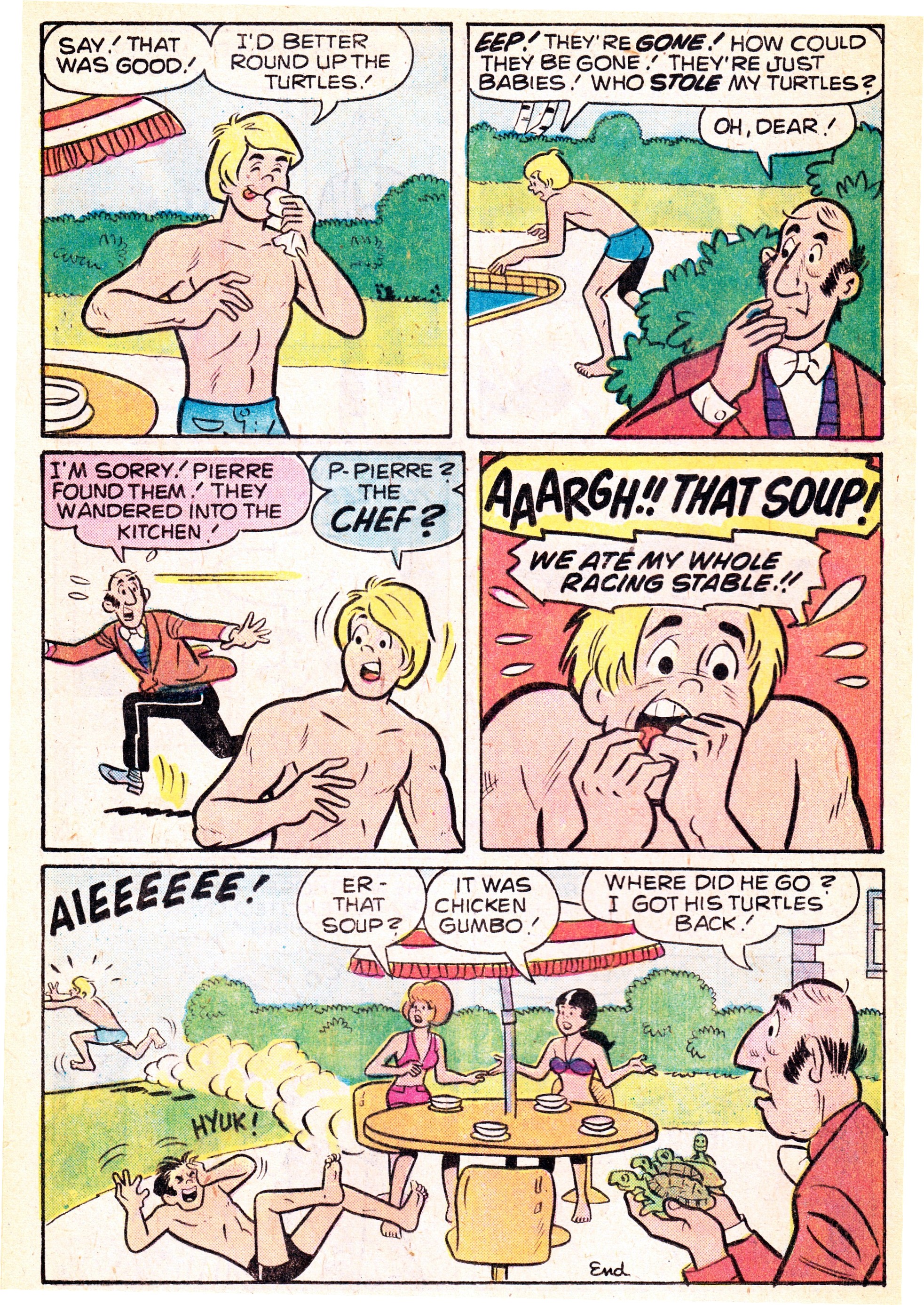 Read online Archie's TV Laugh-Out comic -  Issue #52 - 24