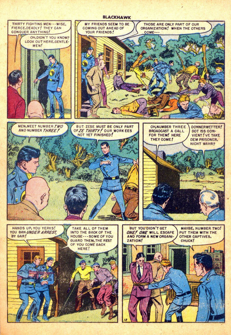Read online Blackhawk (1957) comic -  Issue #30 - 14