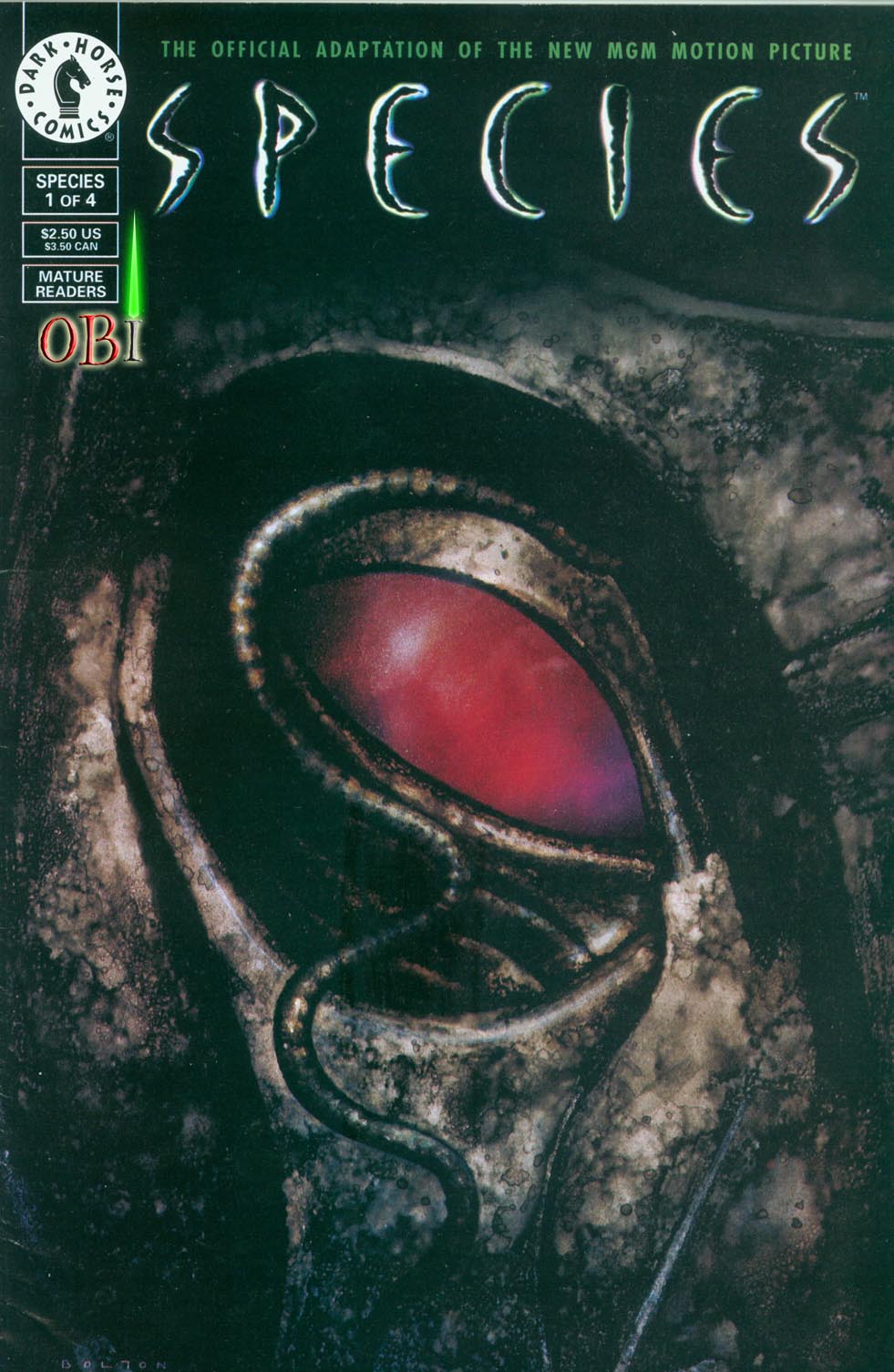 Read online Species comic -  Issue #1 - 1