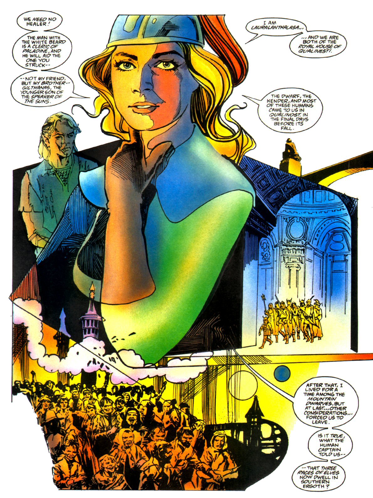 Read online Dragonlance Saga comic -  Issue #4 - 21