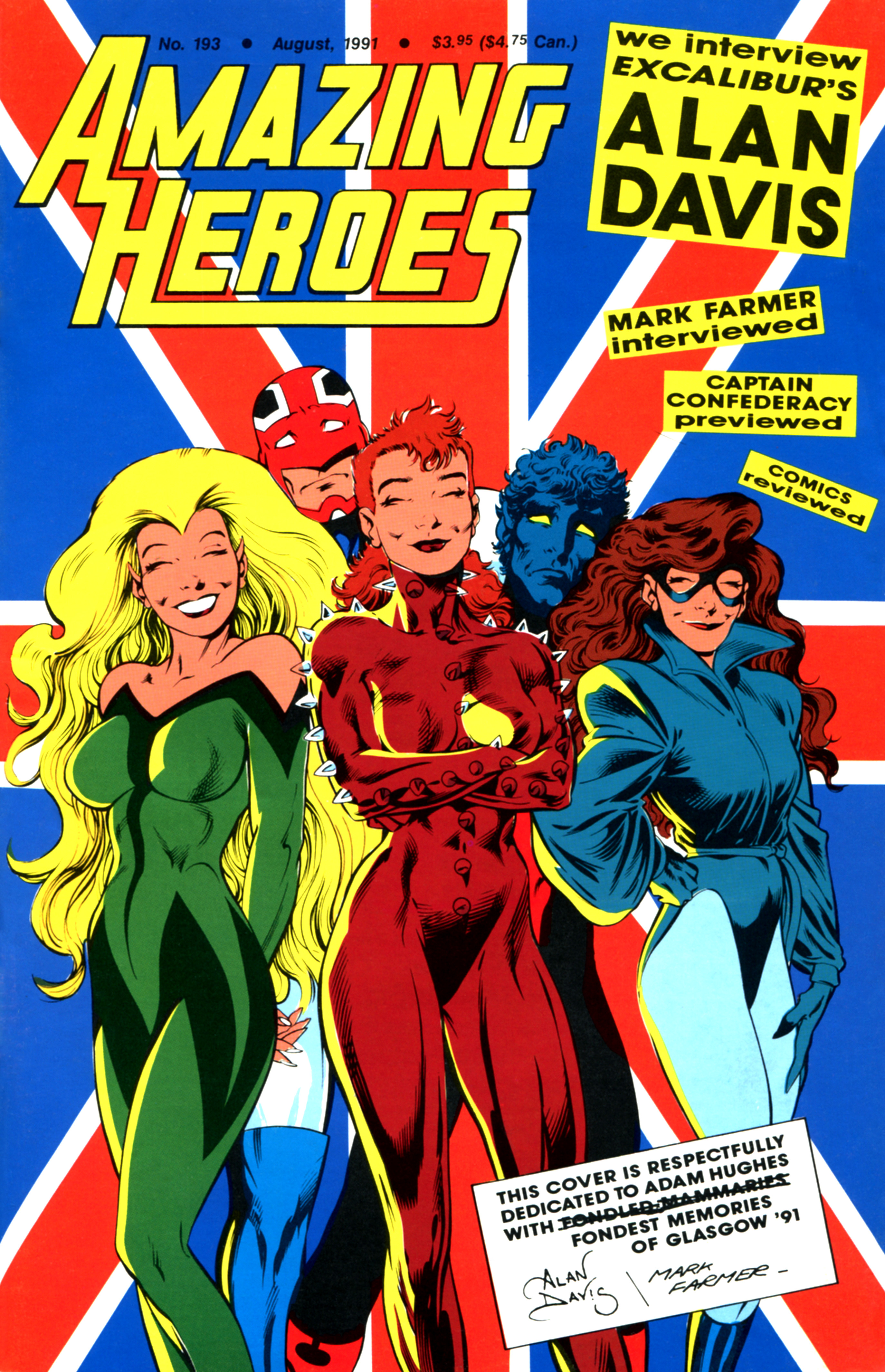 Read online Amazing Heroes comic -  Issue #193 - 1