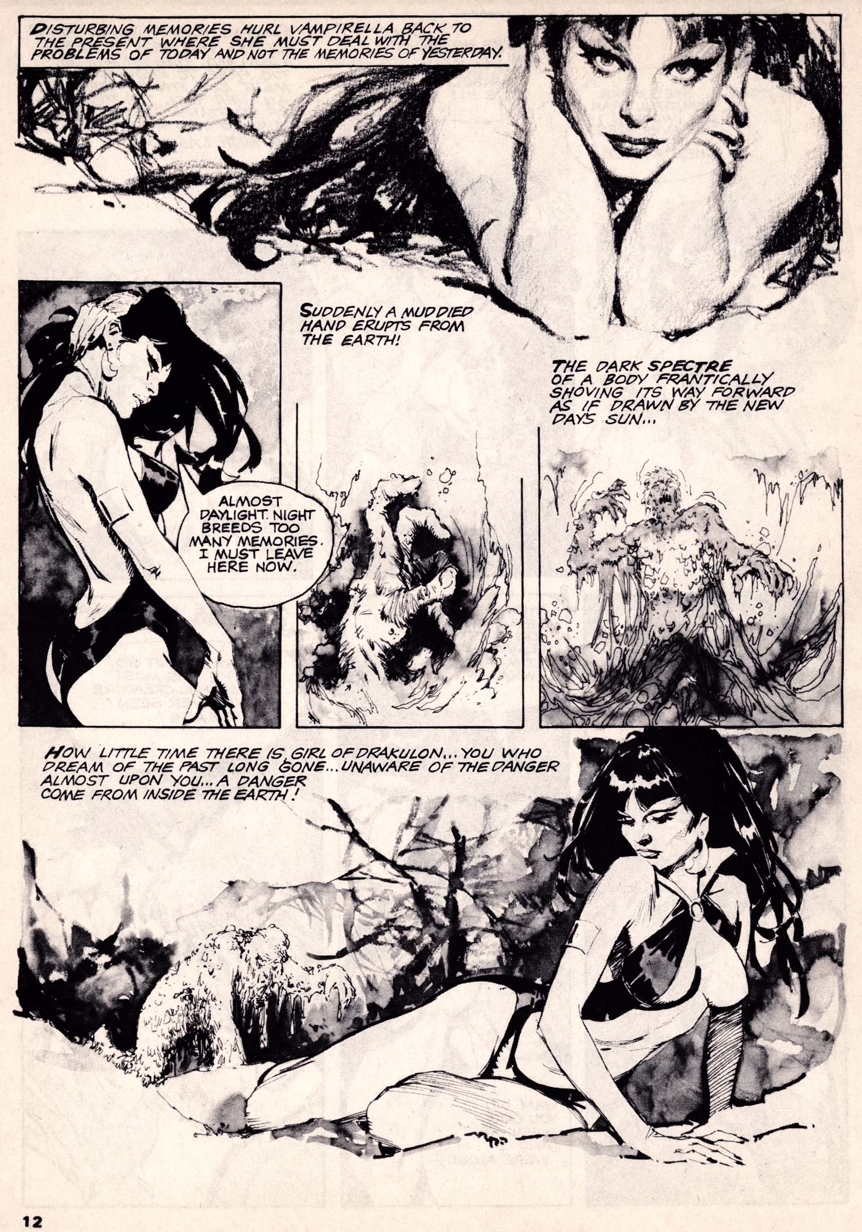 Read online Vampirella (1969) comic -  Issue # Annual 1972 - 12