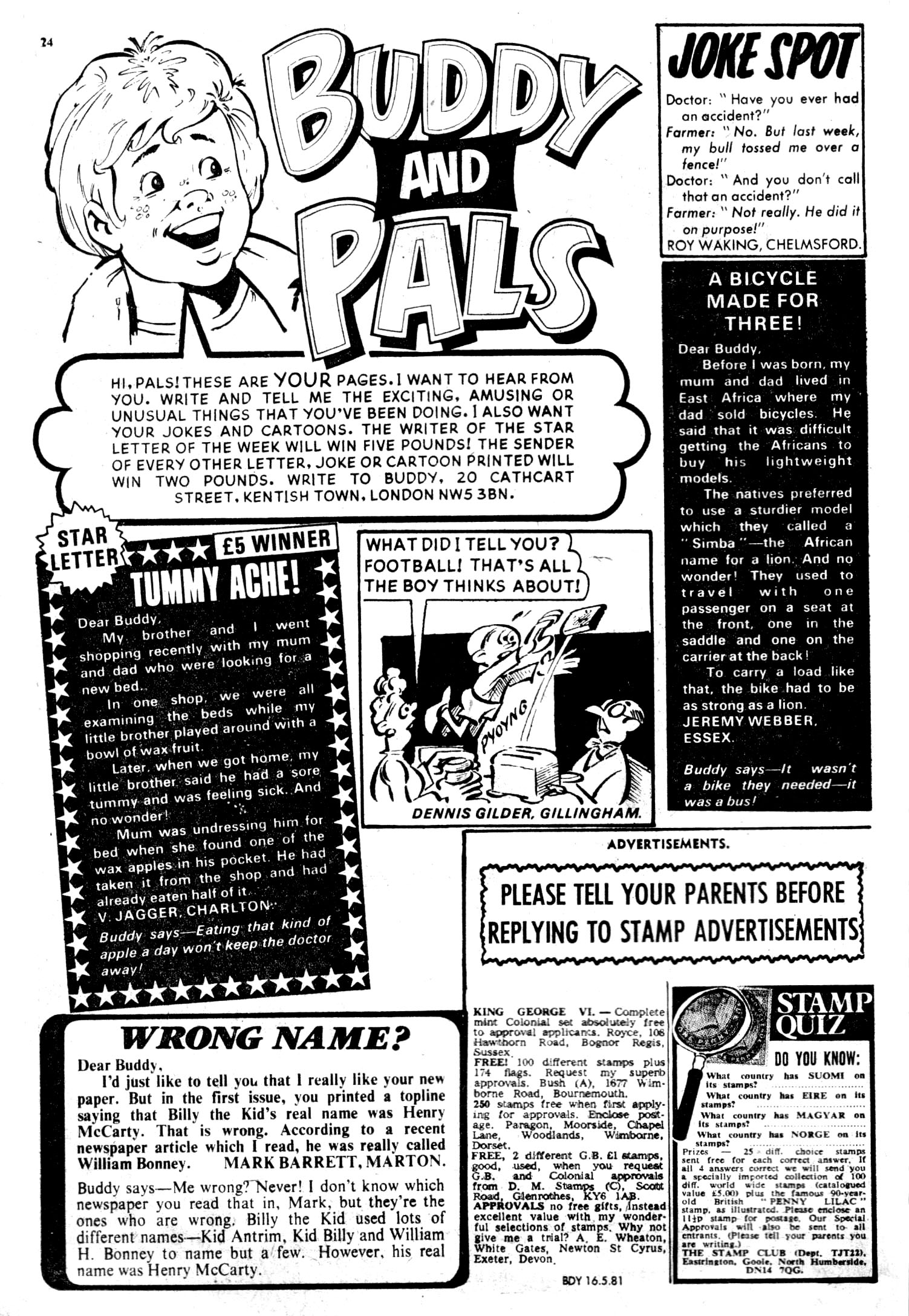 Read online Buddy comic -  Issue #14 - 24