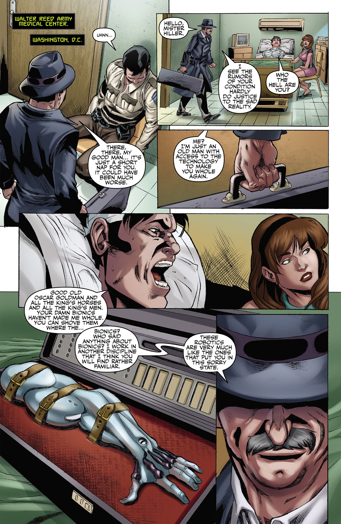 Read online The Six Million Dollar Man: Season Six comic -  Issue #5 - 13