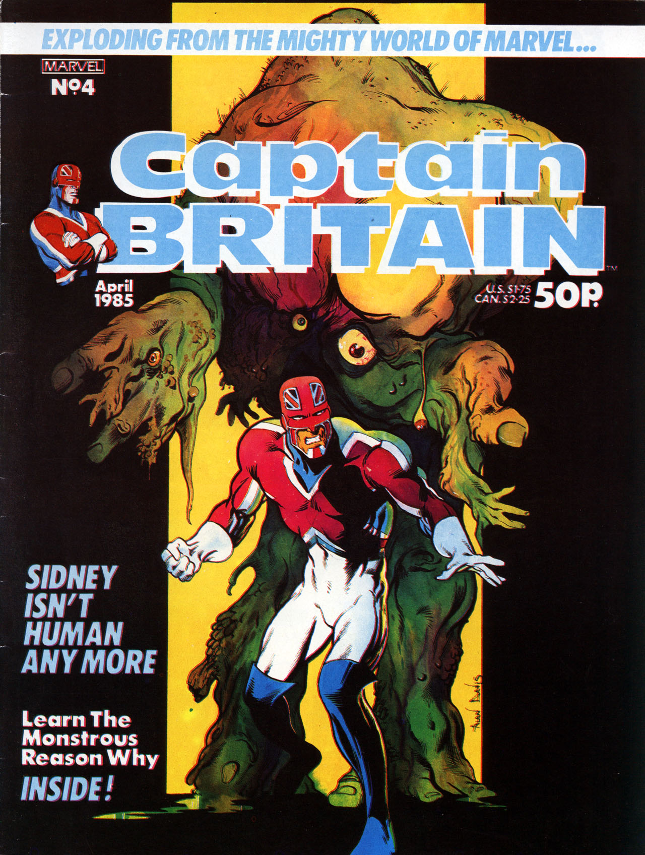 Read online Captain Britain (1985) comic -  Issue #4 - 1