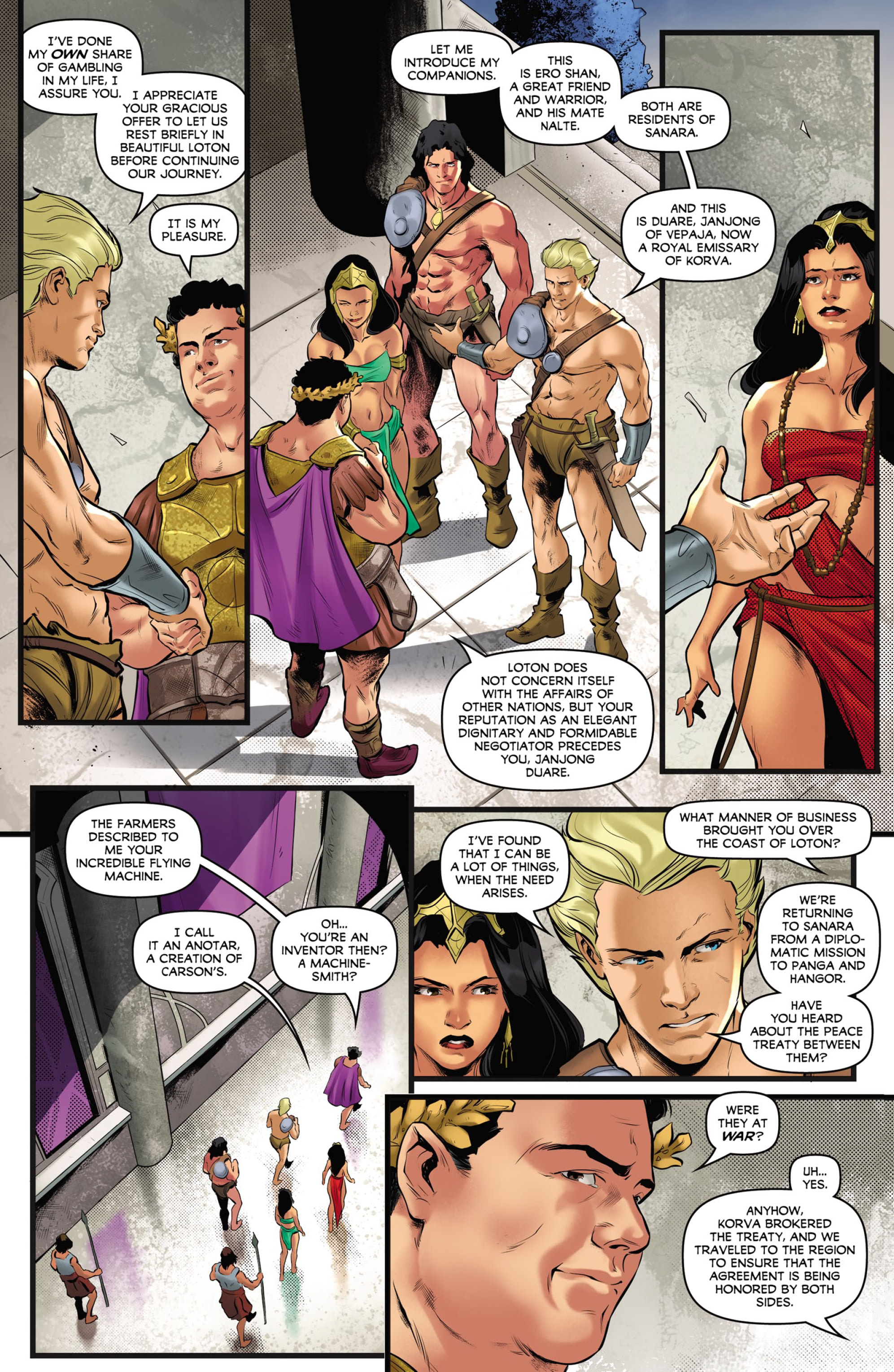 Read online Carson of Venus Eye of Amtor comic -  Issue #1 - 6