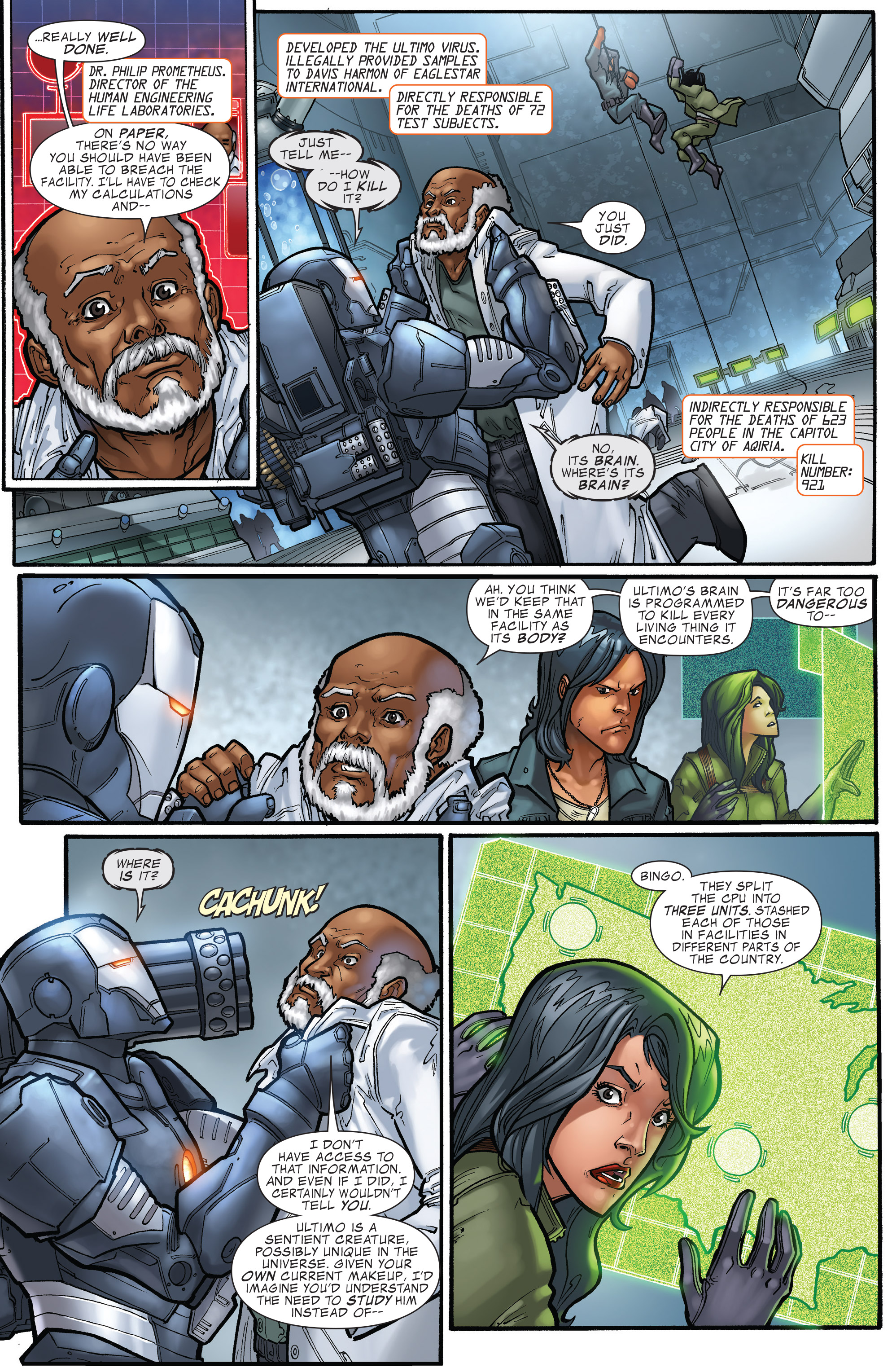 Read online War Machine (2009) comic -  Issue #7 - 20