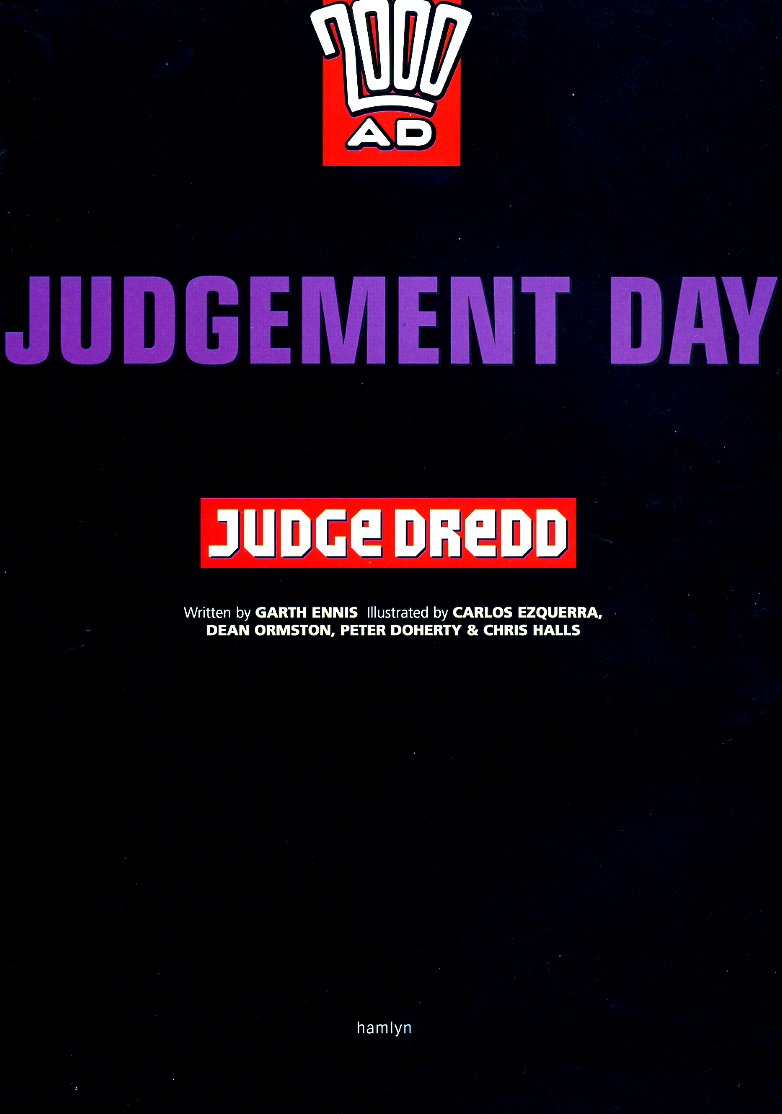 Read online Judge Dredd: Judgement Day comic -  Issue # TPB (Part 1) - 3