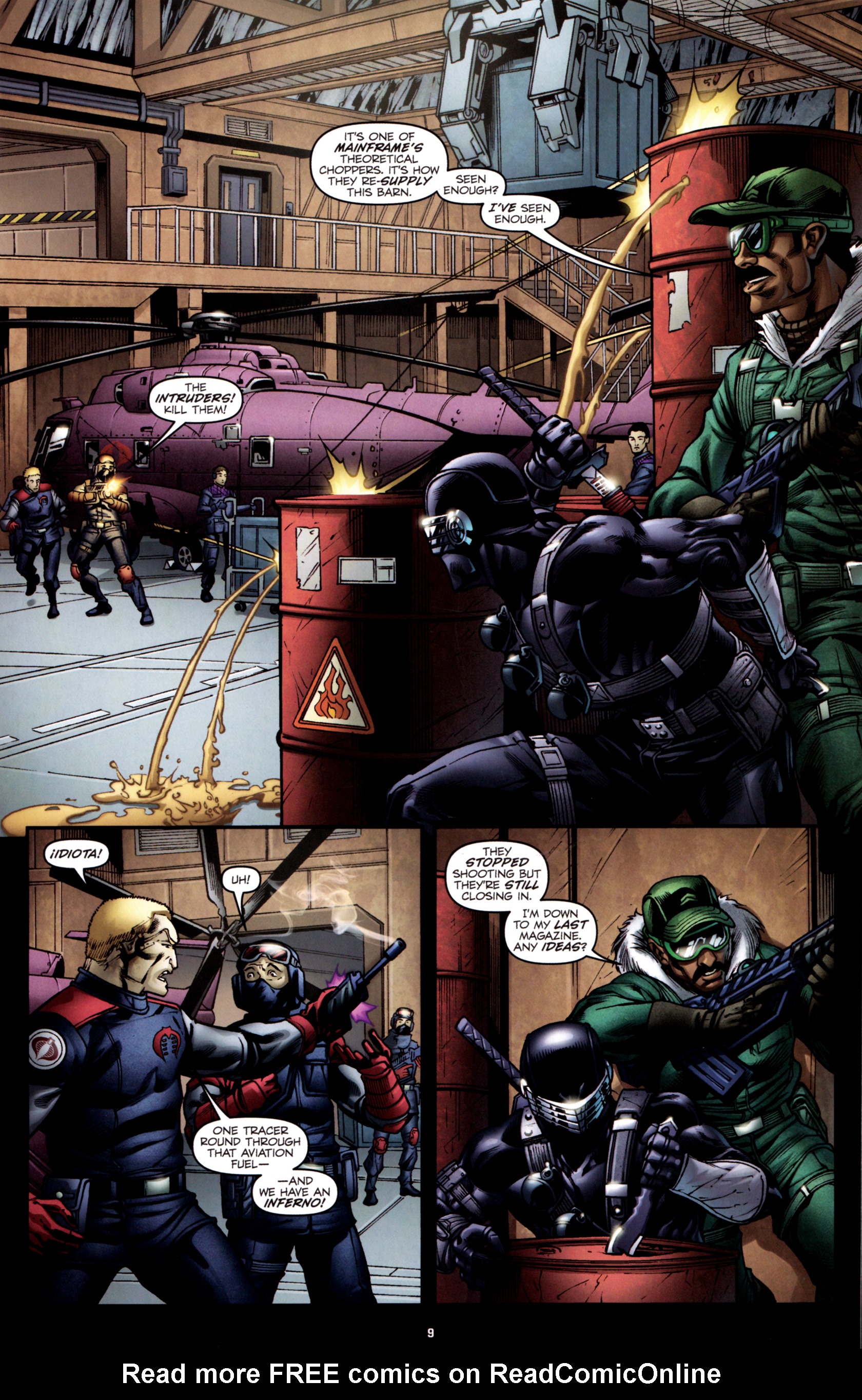 Read online G.I. Joe: Snake Eyes comic -  Issue #2 - 12