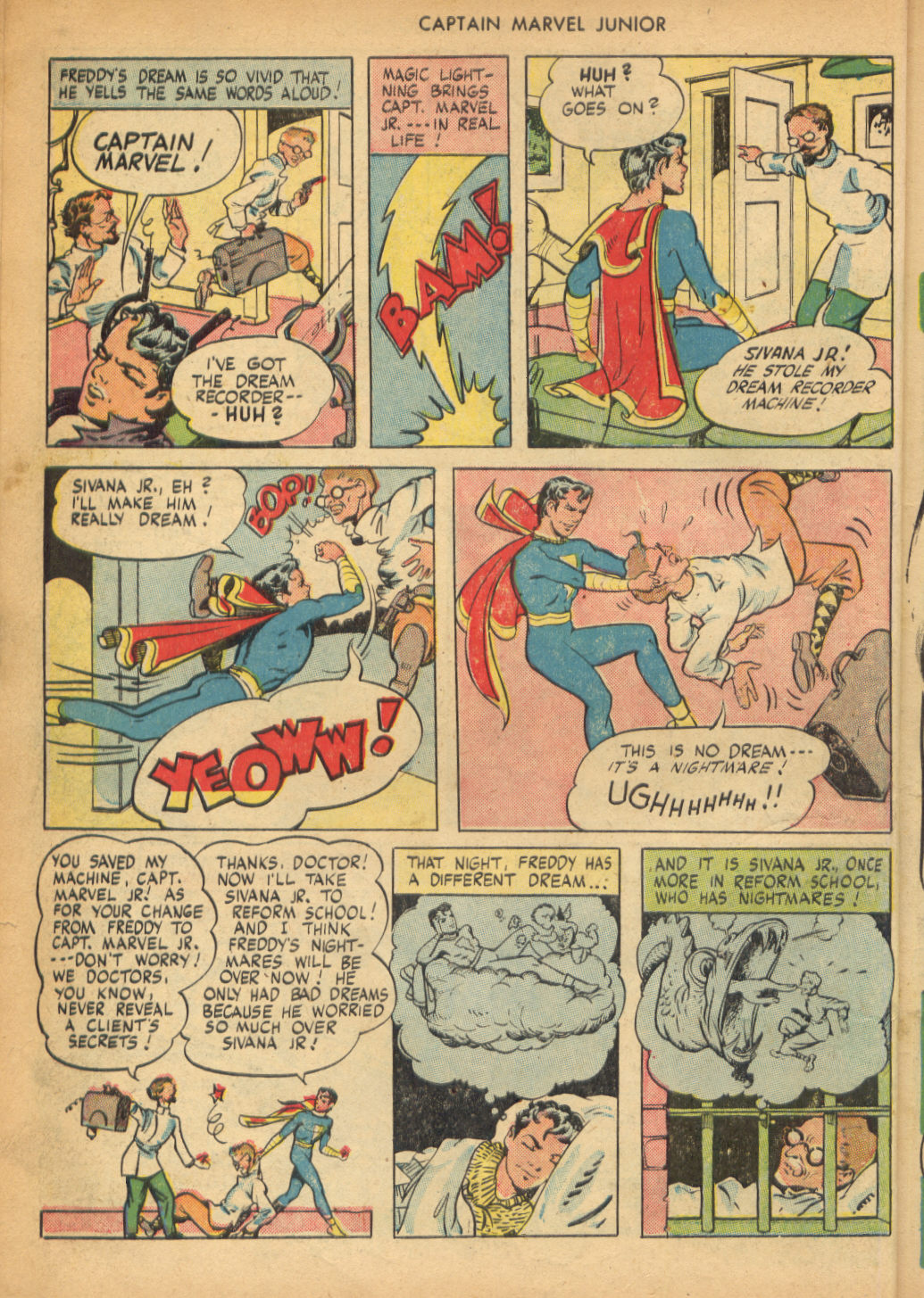 Read online Captain Marvel, Jr. comic -  Issue #49 - 10