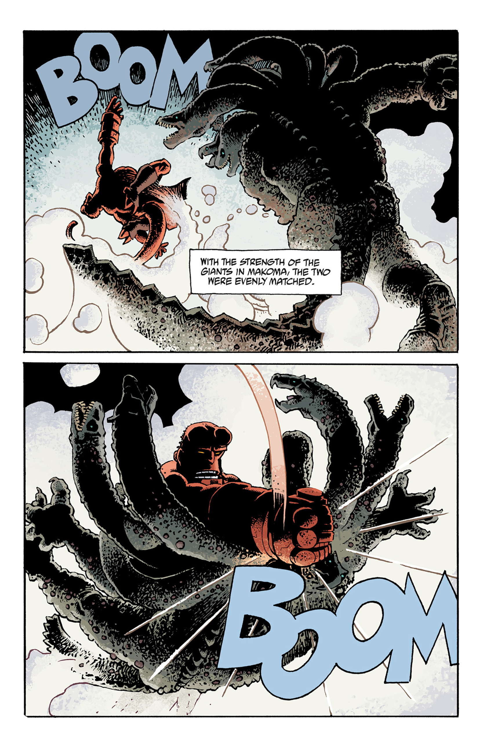 Read online Hellboy: The Troll Witch and Others comic -  Issue # TPB - 125