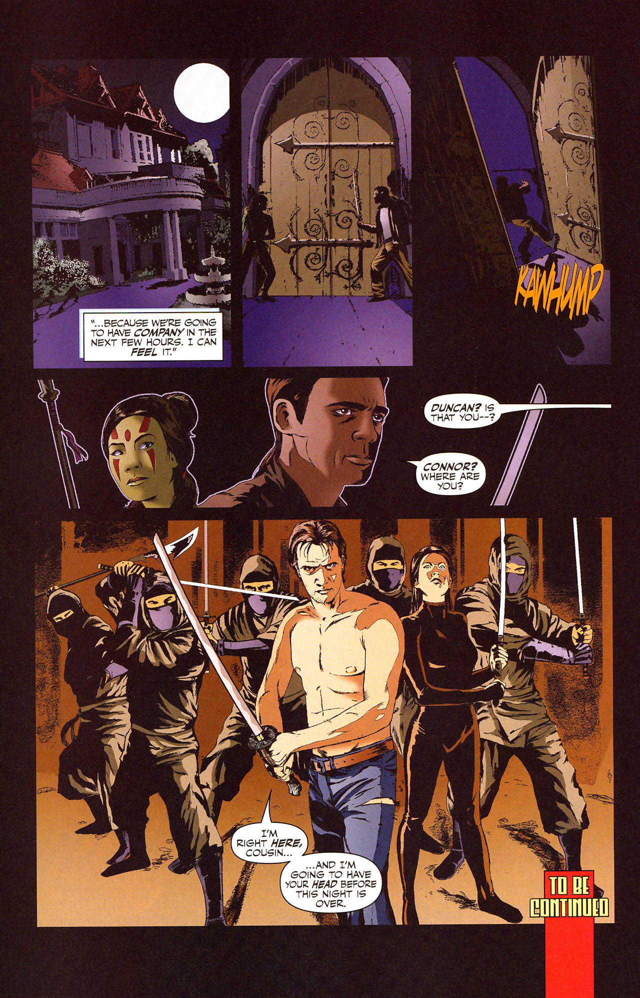 Read online Highlander comic -  Issue #7 - 27