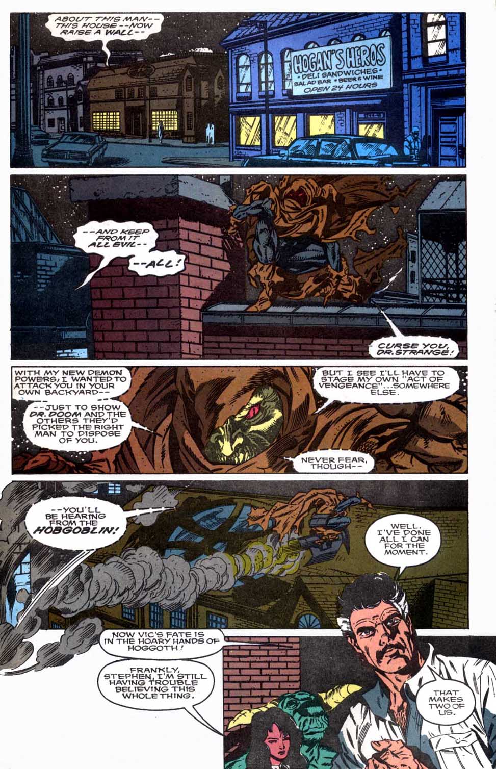 Read online Doctor Strange: Sorcerer Supreme comic -  Issue #11 - 4