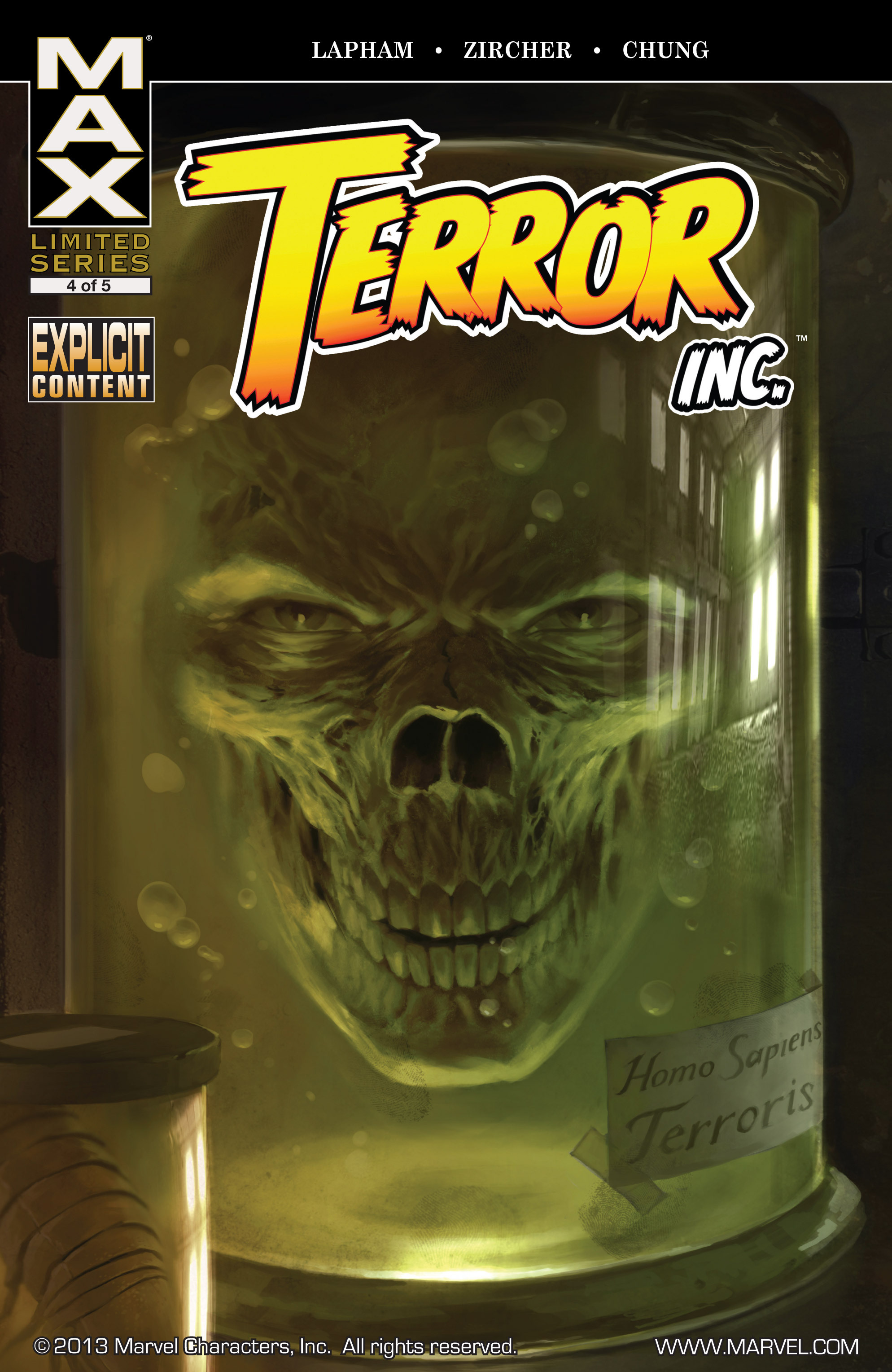 Read online Terror, Inc. (2007) comic -  Issue #4 - 1