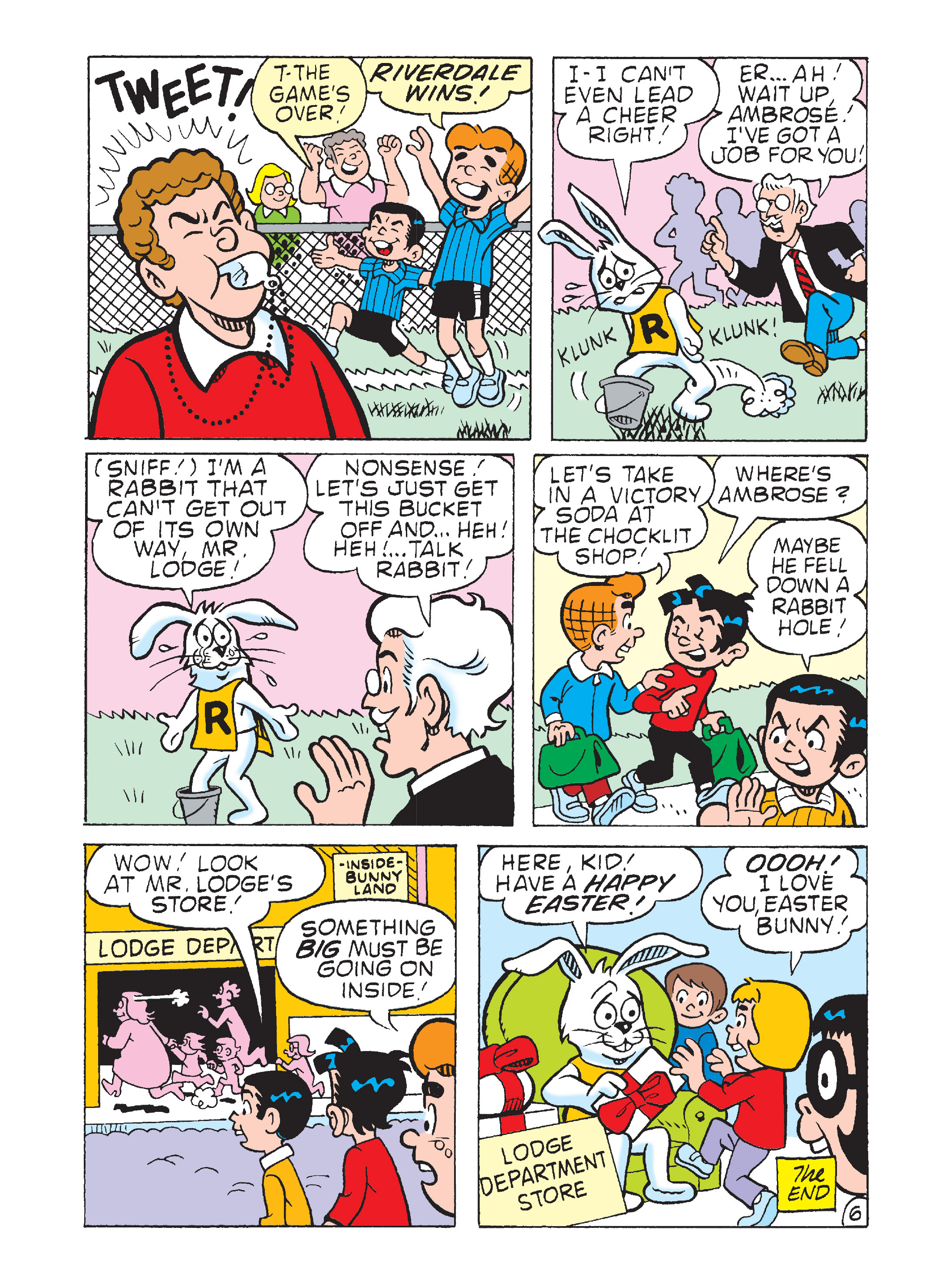 Read online Archie's Funhouse Double Digest comic -  Issue #6 - 296