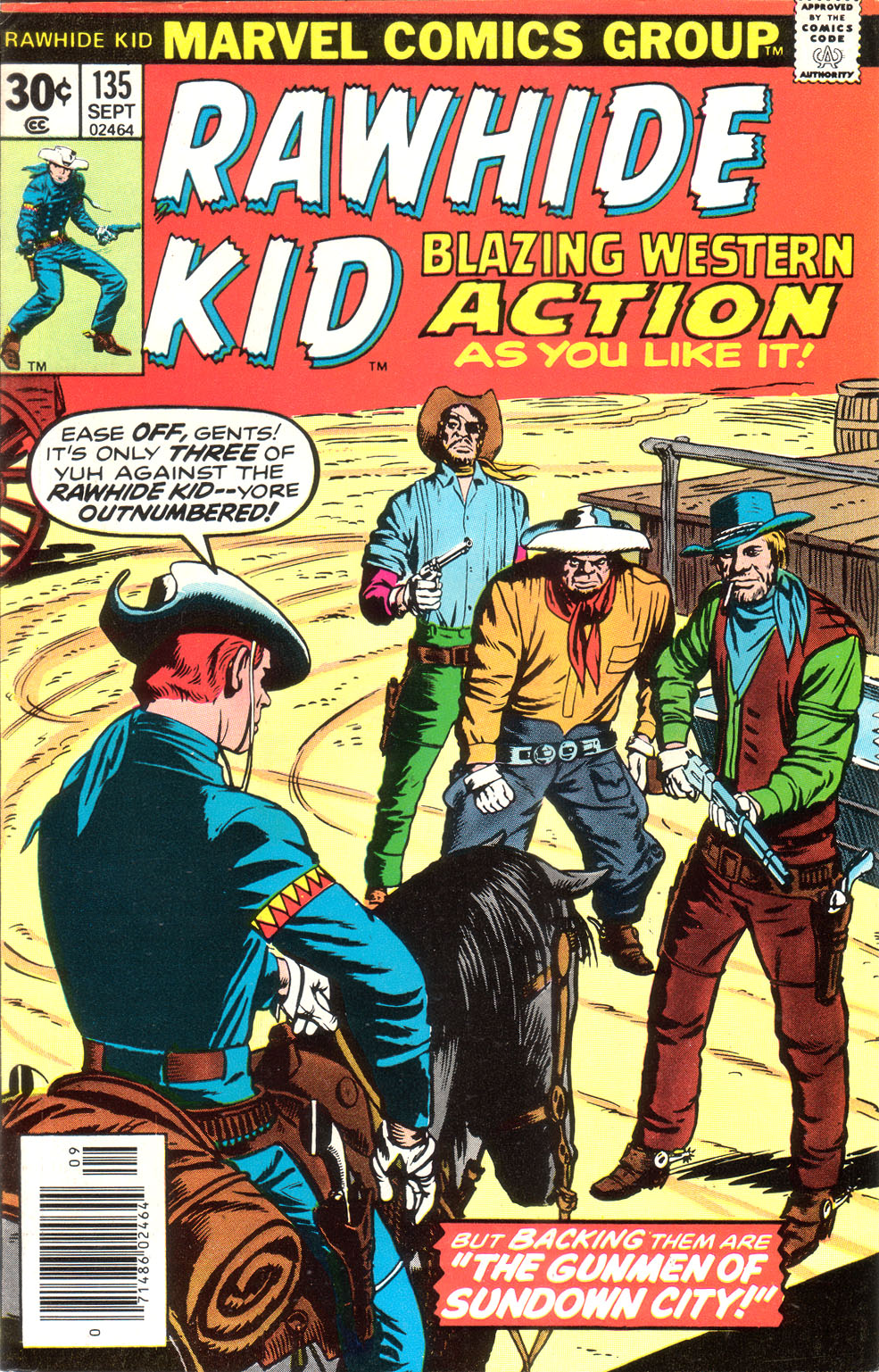Read online The Rawhide Kid comic -  Issue #135 - 1