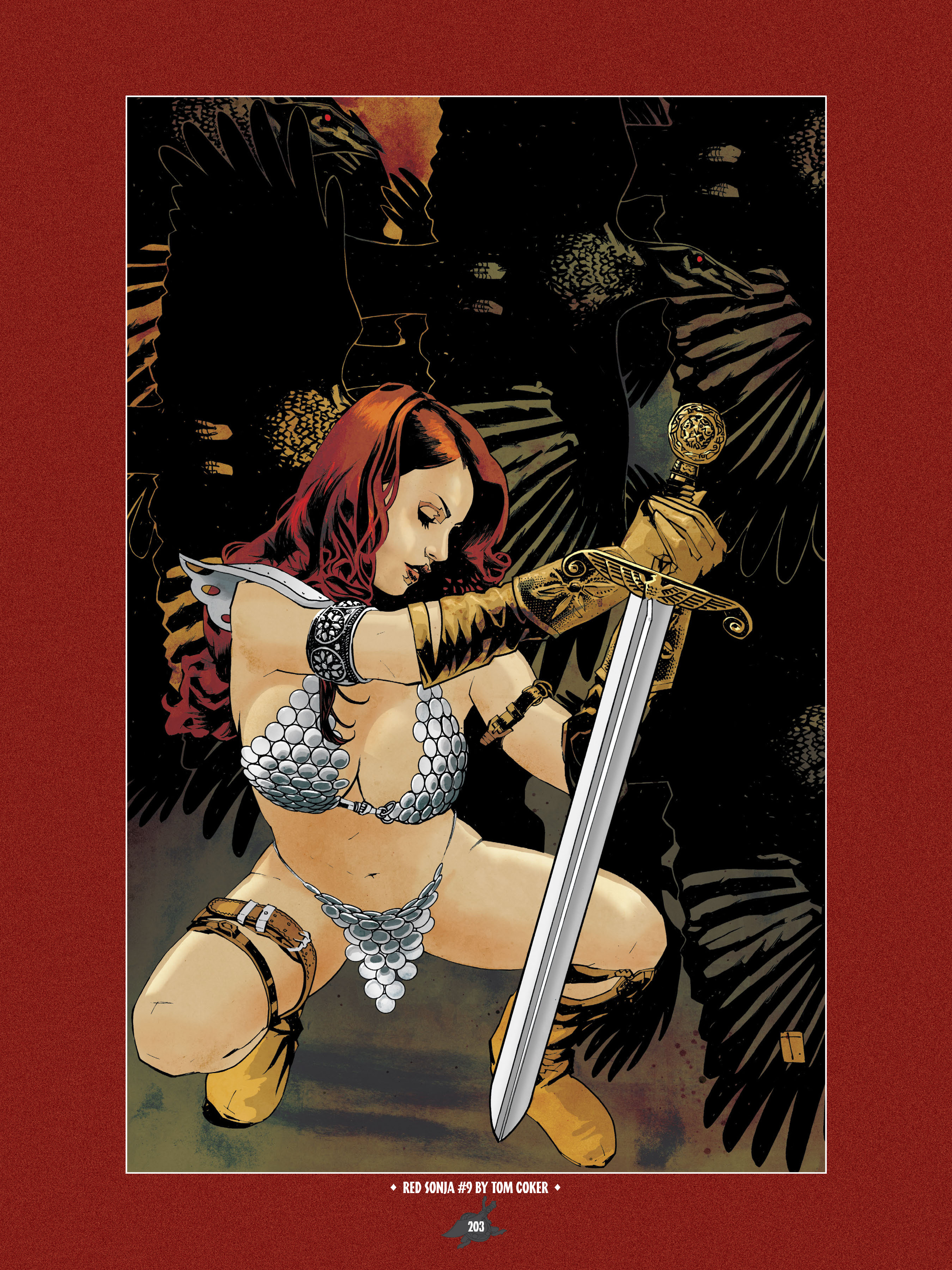 Read online The Art of Red Sonja comic -  Issue # TPB 1 (Part 2) - 95
