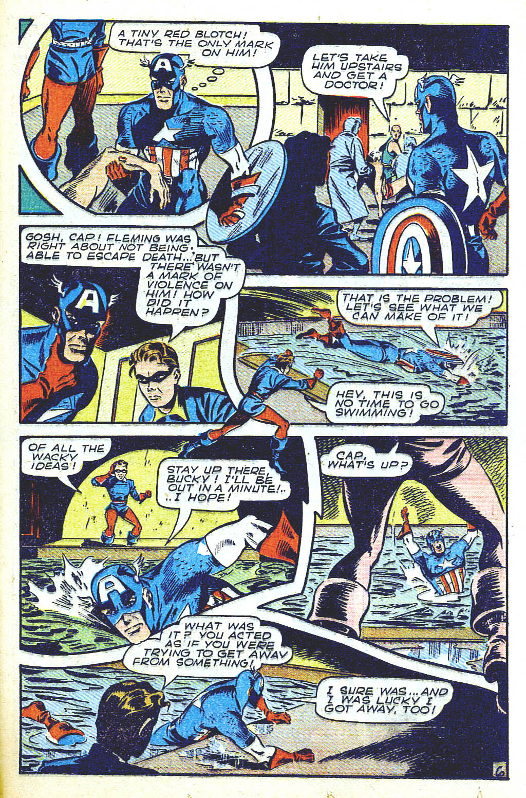 Read online Captain America Comics comic -  Issue #42 - 35