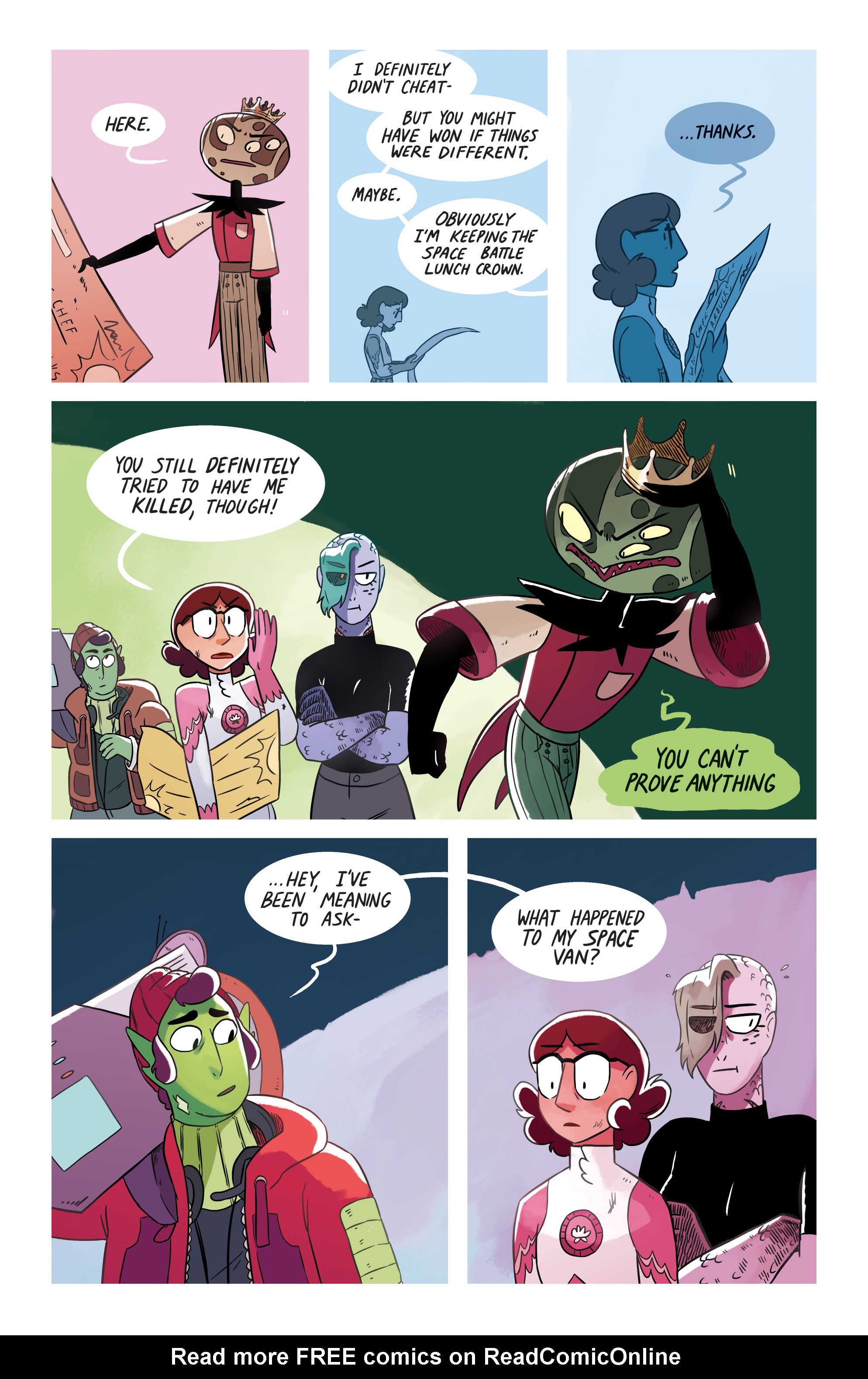 Read online Space Battle Lunchtime comic -  Issue #8 - 21