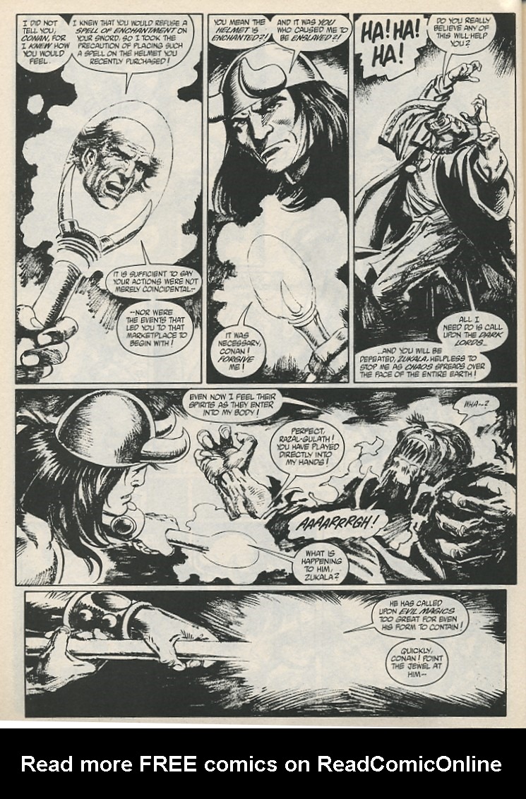 Read online The Savage Sword Of Conan comic -  Issue #189 - 42