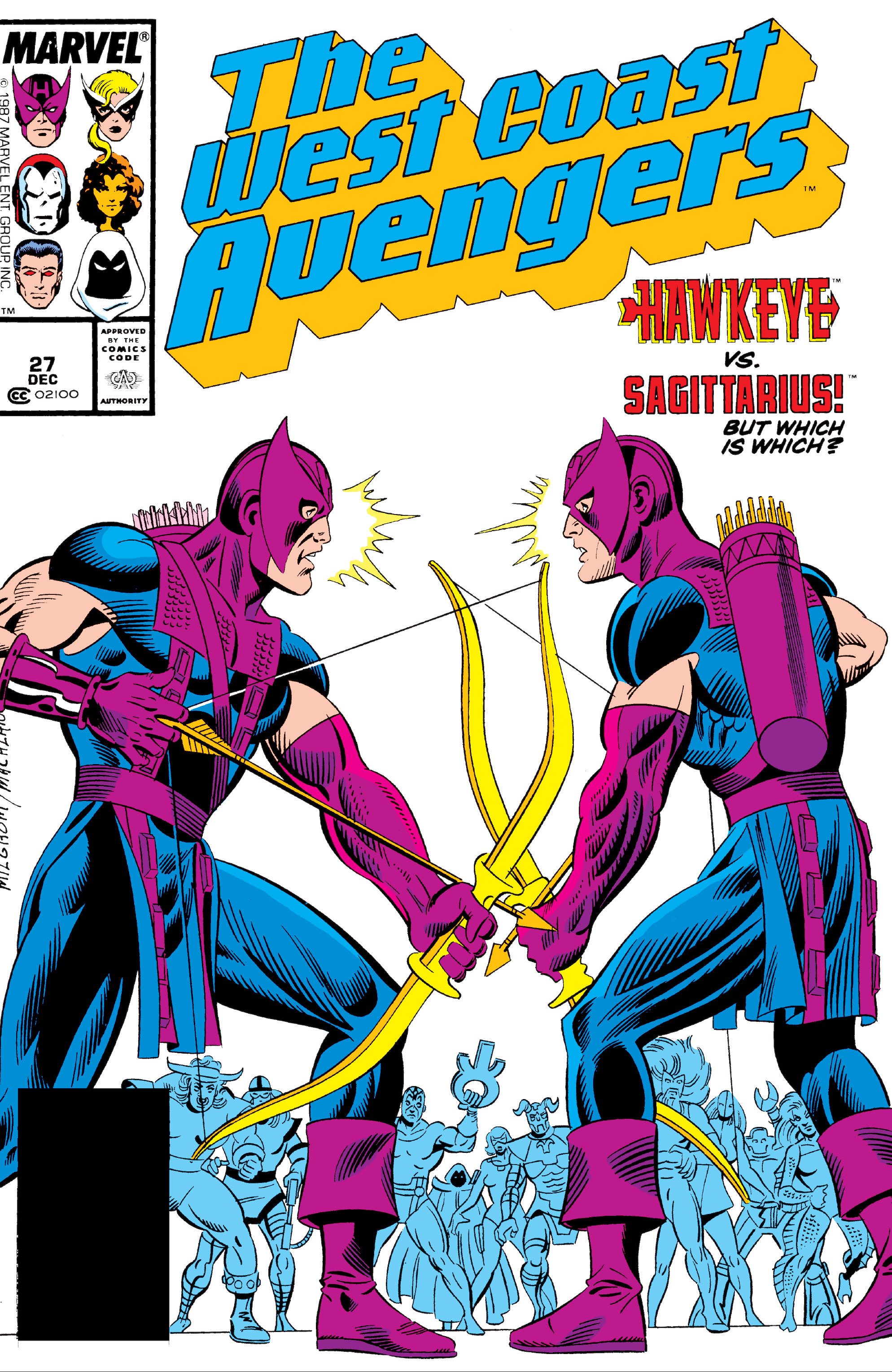 Read online West Coast Avengers (1985) comic -  Issue #27 - 1