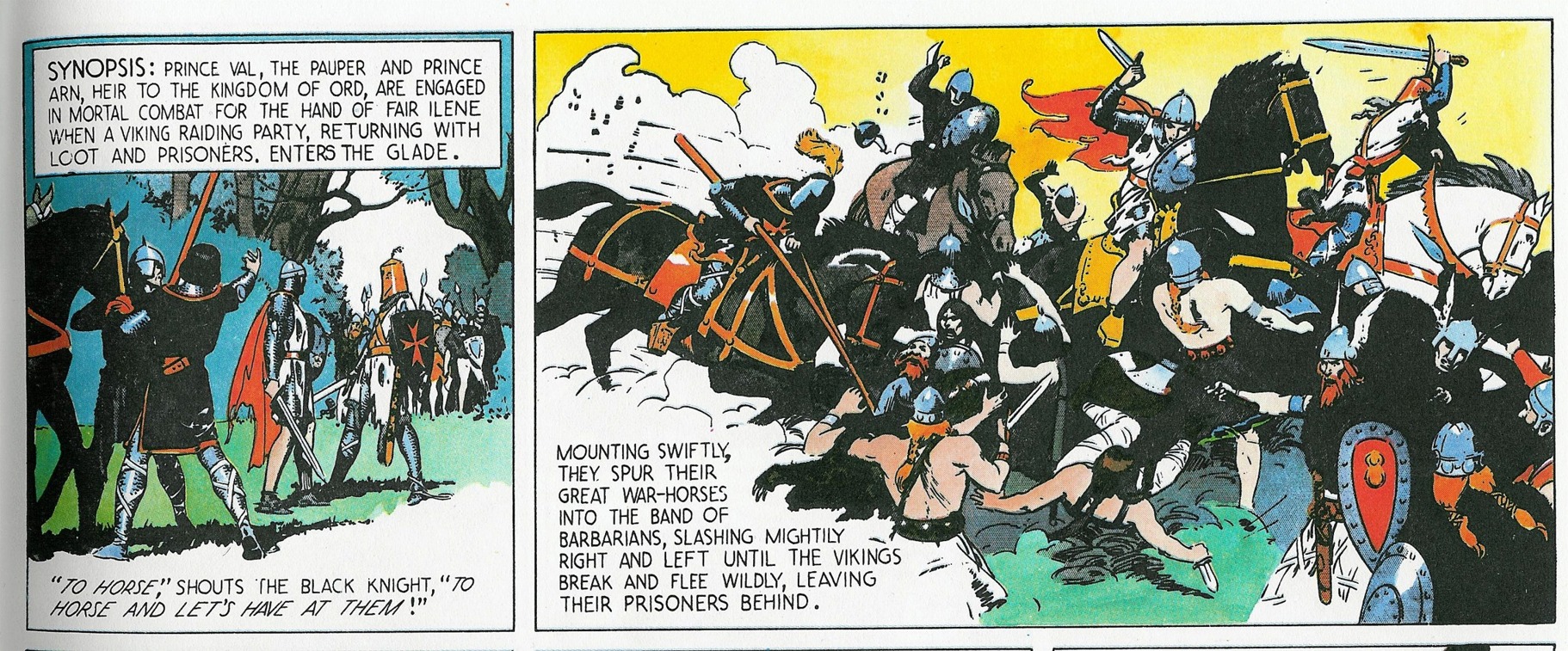 Read online Prince Valiant comic -  Issue # TPB 1 (Part 2) - 38