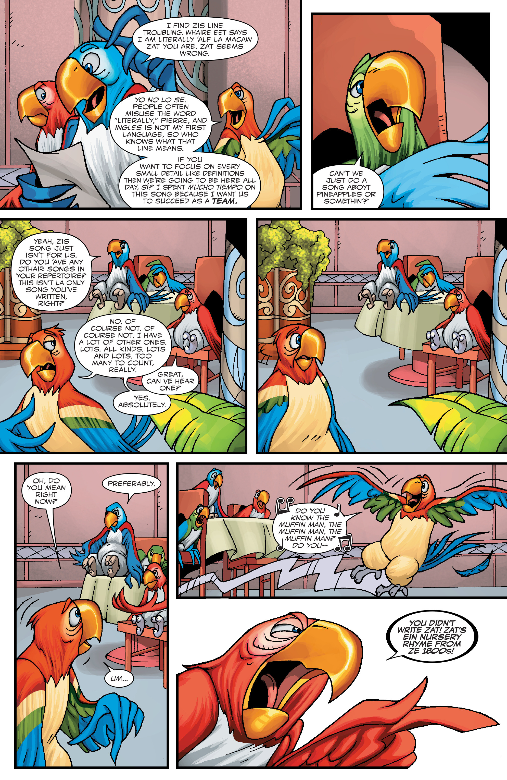 Read online Enchanted Tiki Room comic -  Issue #3 - 7