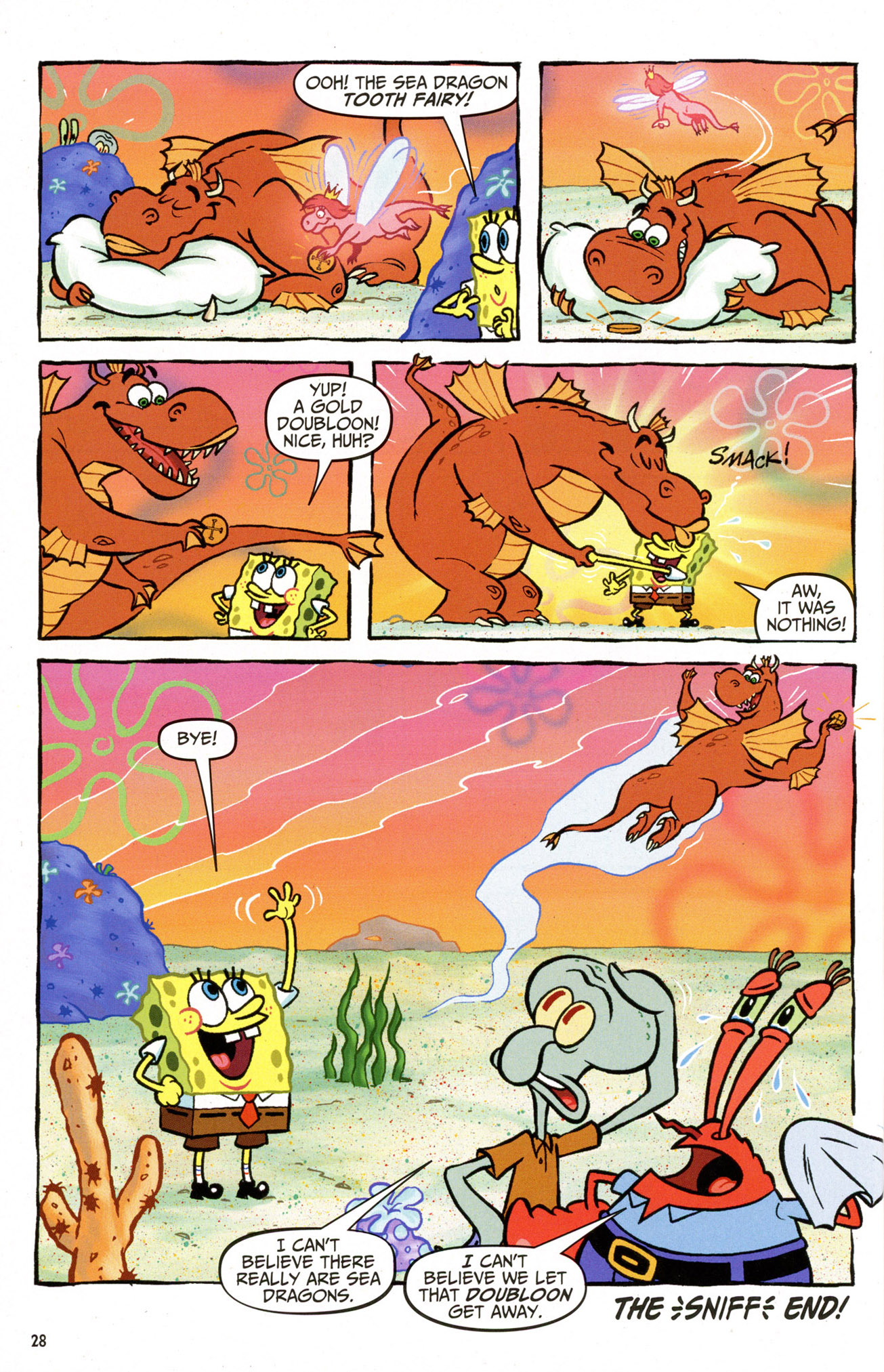 Read online SpongeBob Comics comic -  Issue #22 - 28