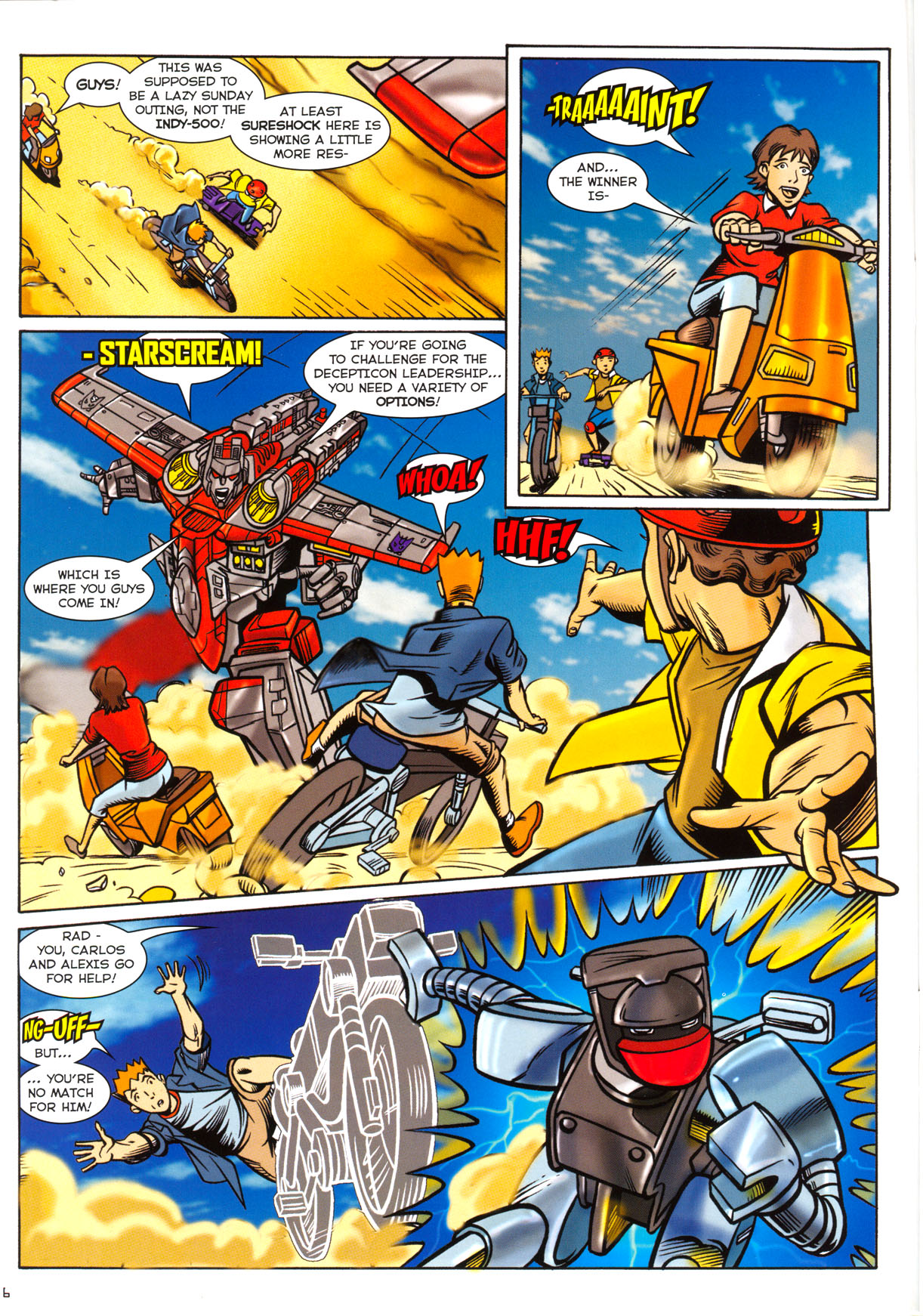 Read online Transformers: Armada (2003) comic -  Issue #7 - 5