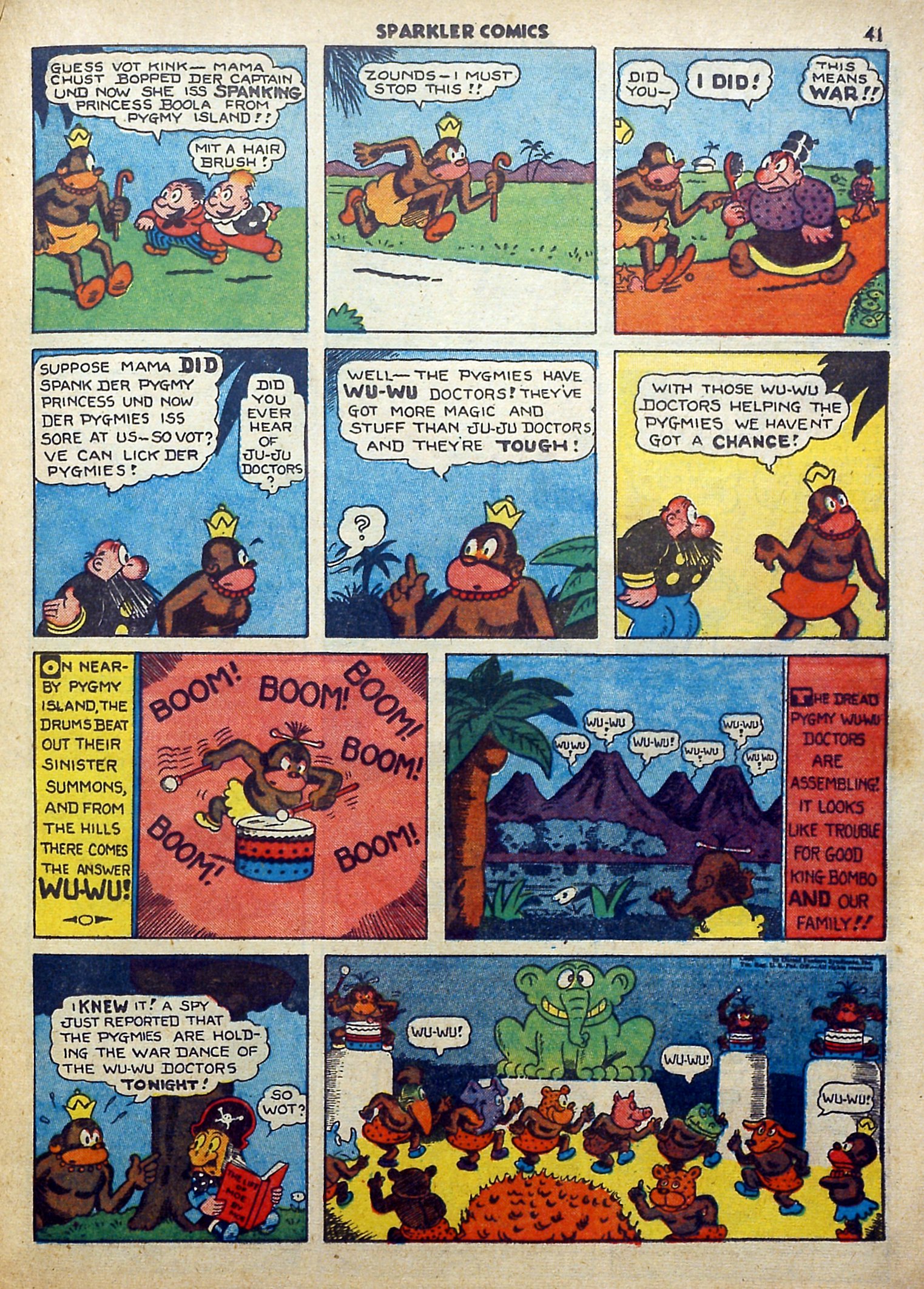 Read online Sparkler Comics comic -  Issue #2 - 37