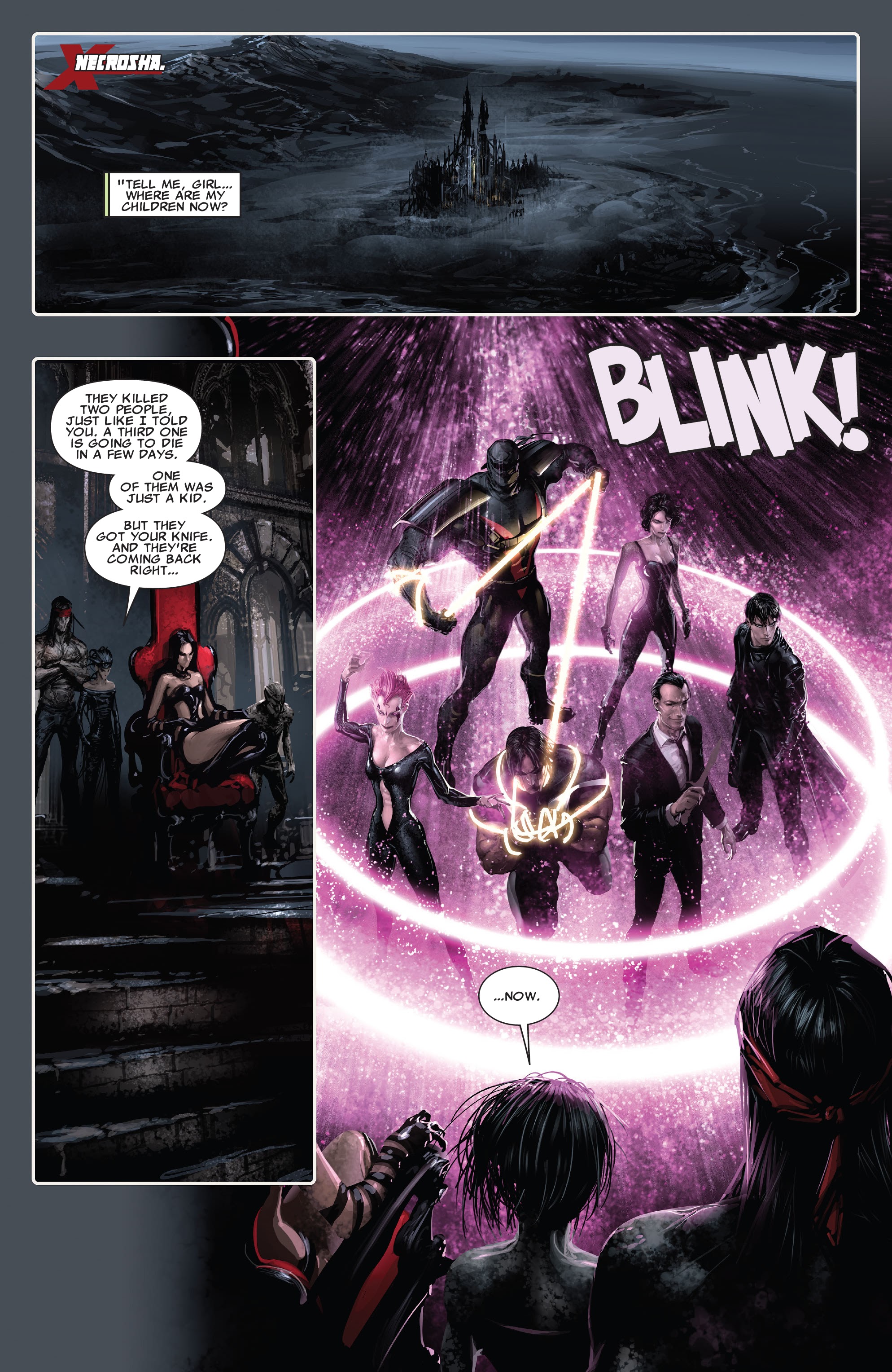 Read online X-Men Milestones: Necrosha comic -  Issue # TPB (Part 1) - 100