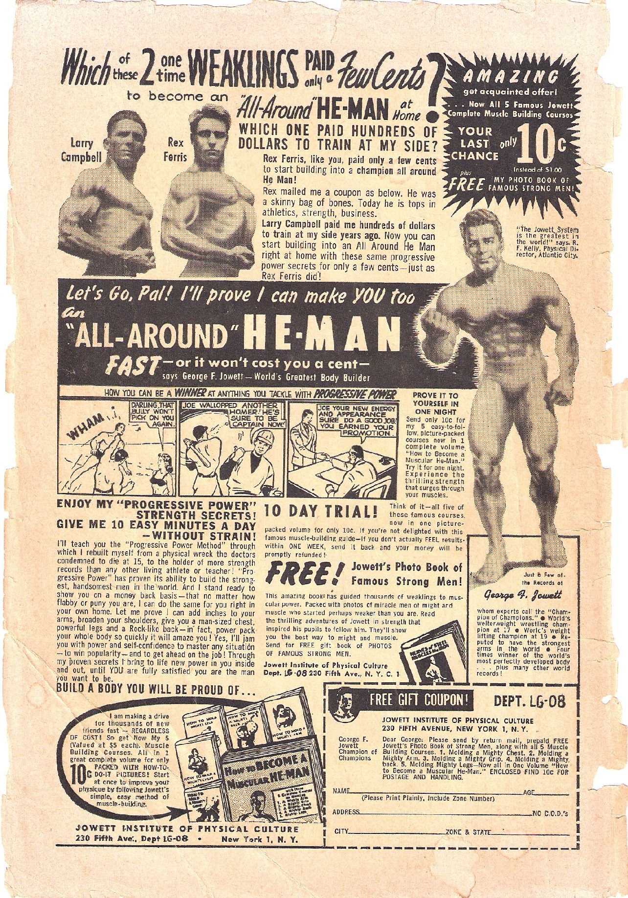 Read online Boy Comics comic -  Issue #58 - 2