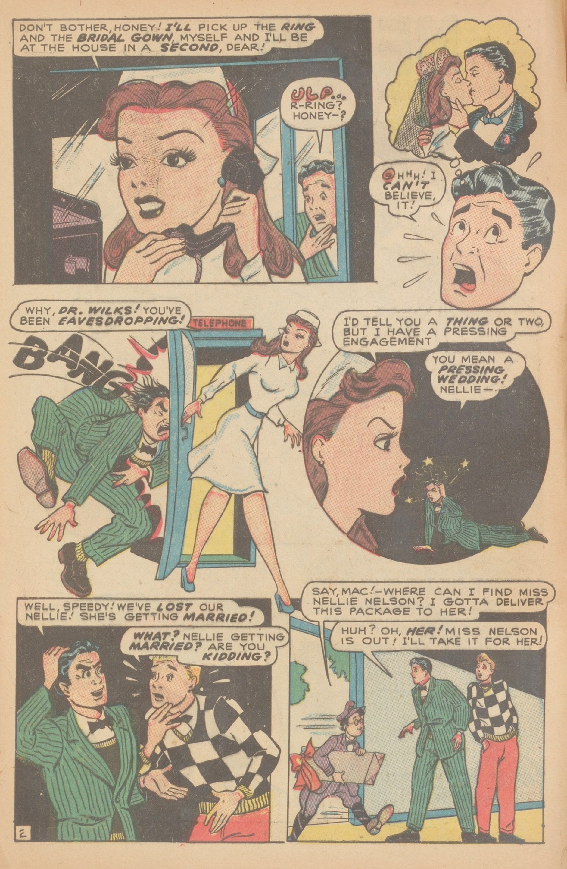 Read online Nellie The Nurse (1945) comic -  Issue #11 - 4