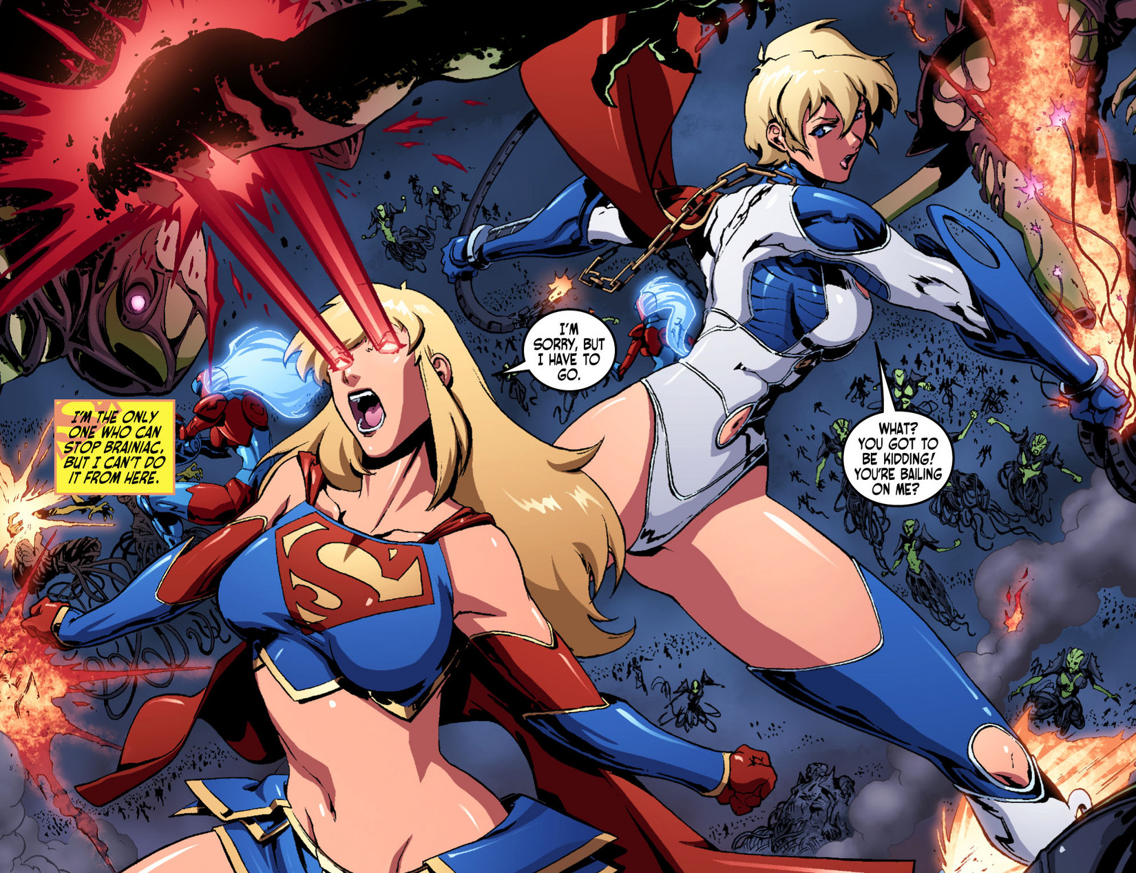Read online Ame-Comi: Supergirl comic -  Issue #2 - 5