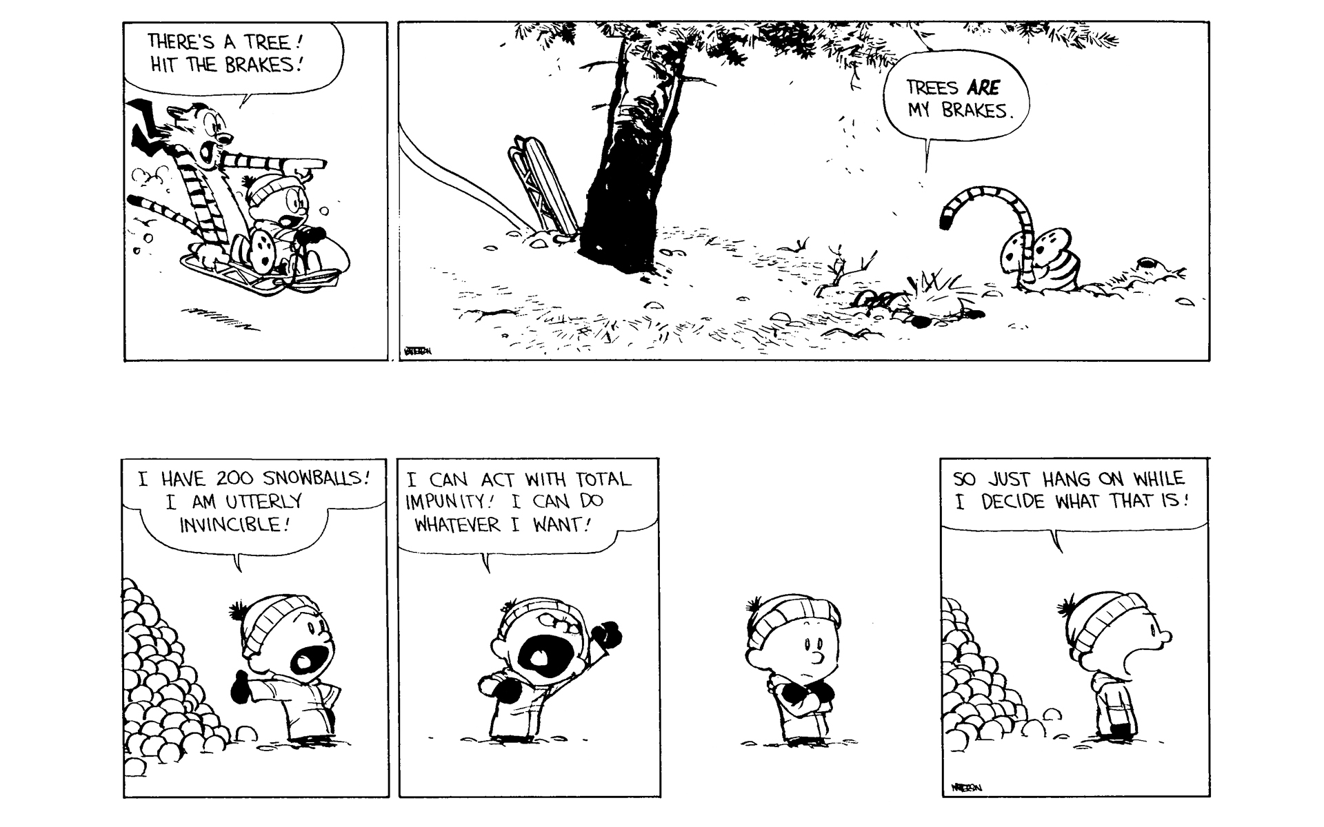 Read online Calvin and Hobbes comic -  Issue #11 - 152