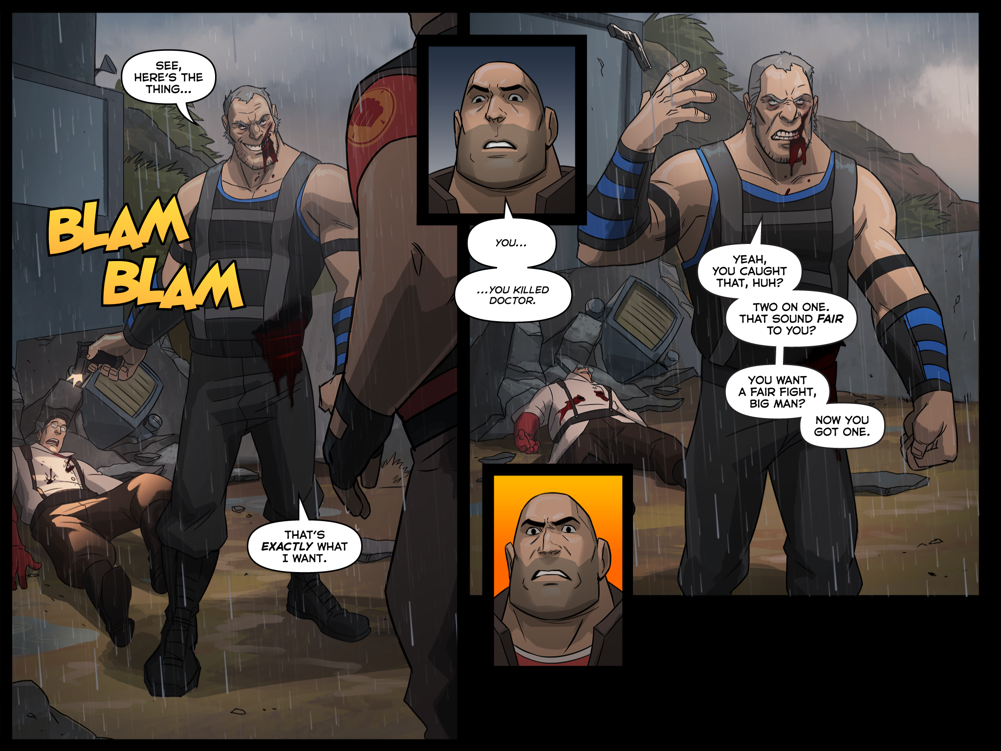 Read online Team Fortress 2 comic -  Issue #6 - 120