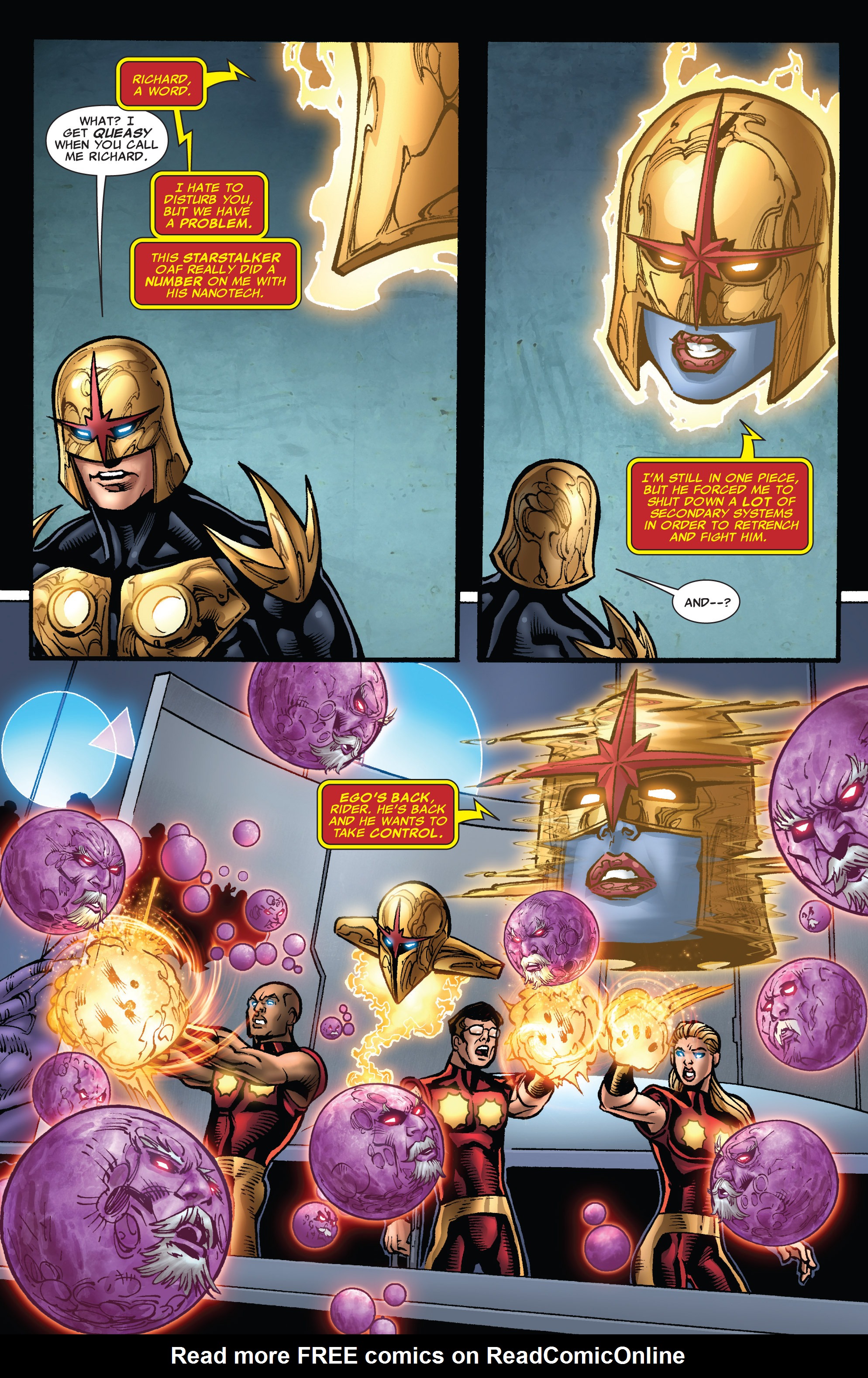 Read online Nova (2007) comic -  Issue #29 - 22