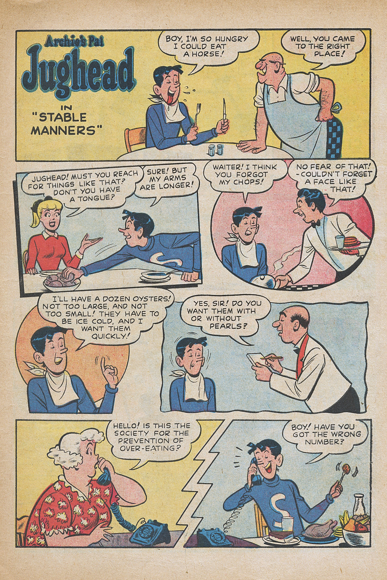 Read online Archie's Joke Book Magazine comic -  Issue #37 - 8