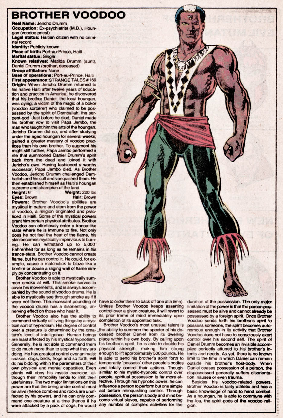 Read online The Official Handbook of the Marvel Universe comic -  Issue #2 - 19