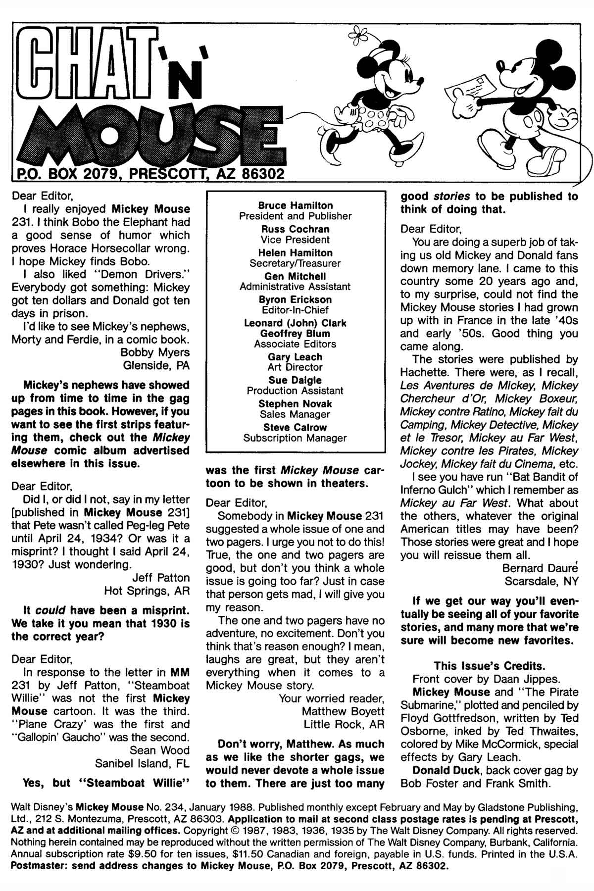 Read online Walt Disney's Mickey Mouse comic -  Issue #234 - 2