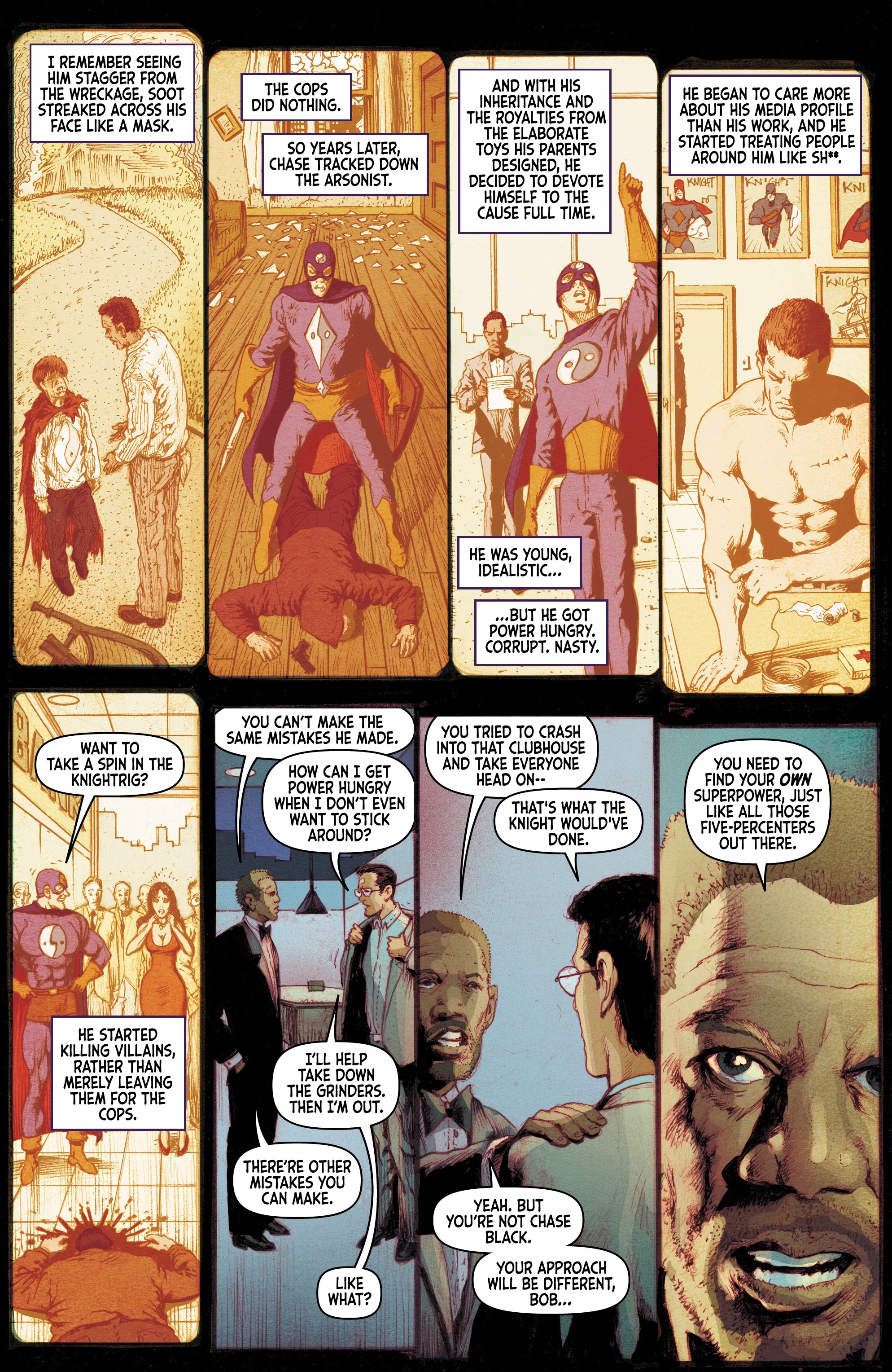 Read online Knighted comic -  Issue #4 - 10