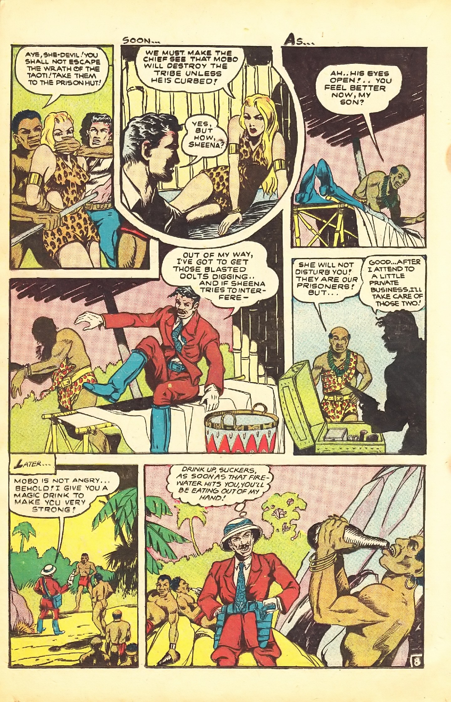 Read online Sheena, Queen of the Jungle (1942) comic -  Issue #7 - 26