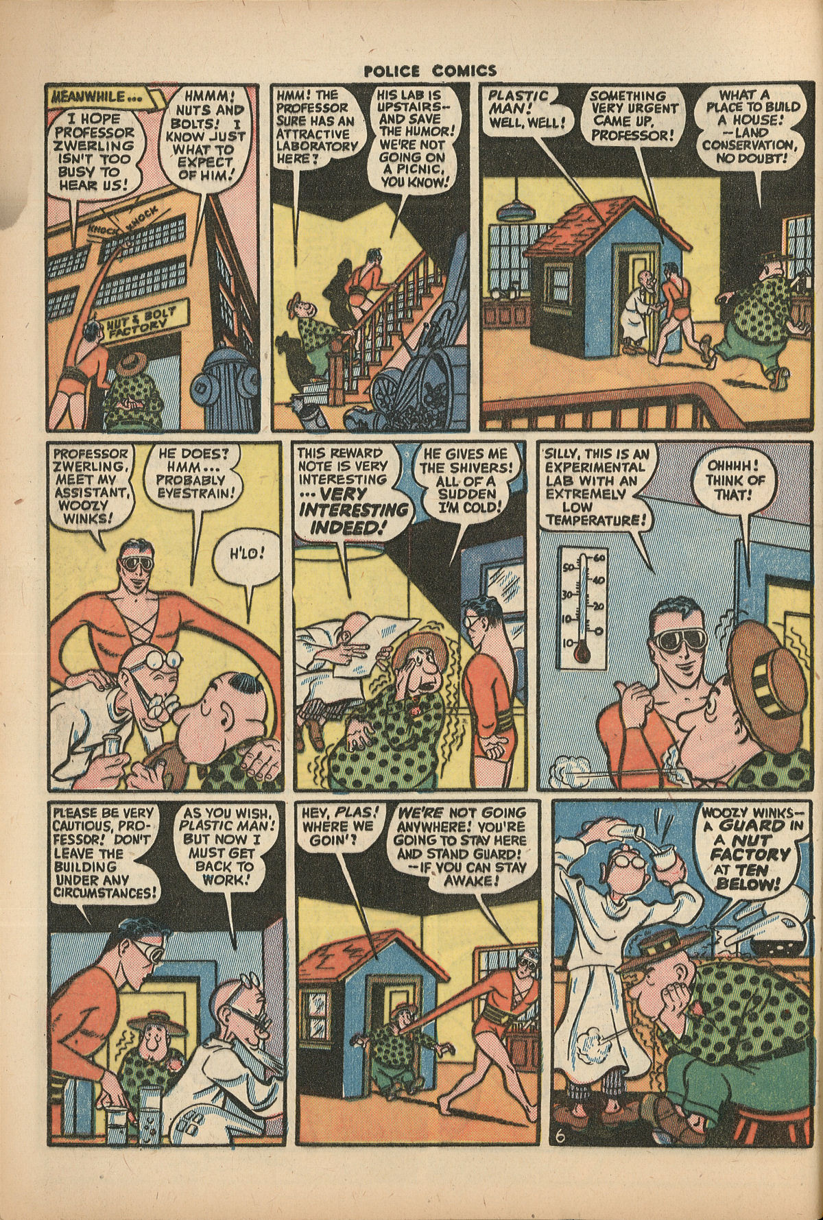 Read online Police Comics comic -  Issue #38 - 8
